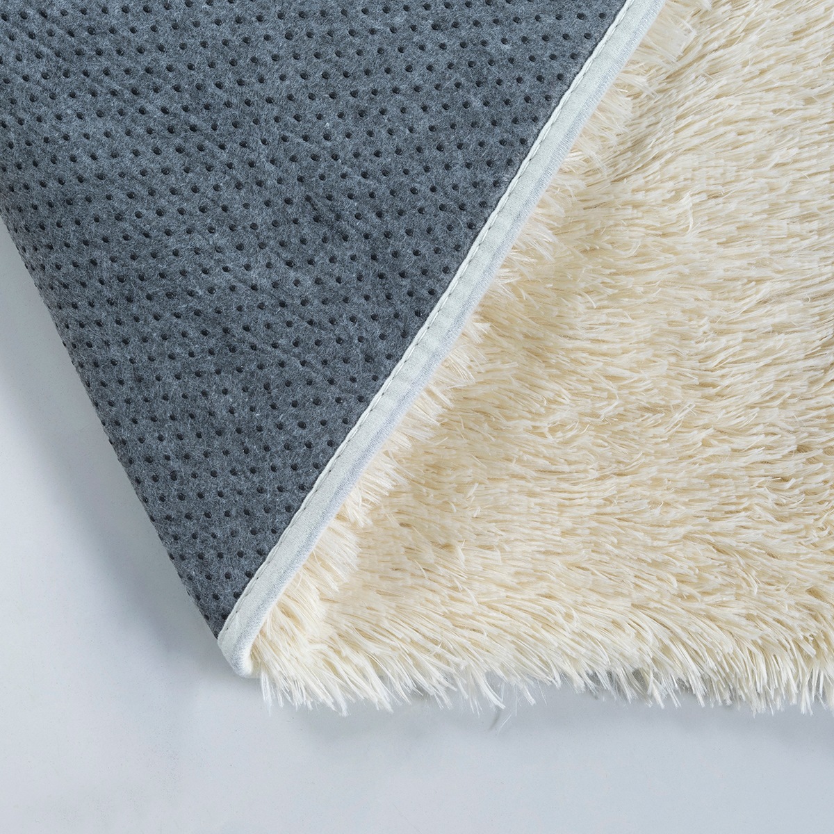 the carpet Teppich »Soft Shaggy«, rund, 35 mm Höhe, Flauschiger Hochflor Teppich, Wohnzimmer, Anti-Rutsch Unterseite
