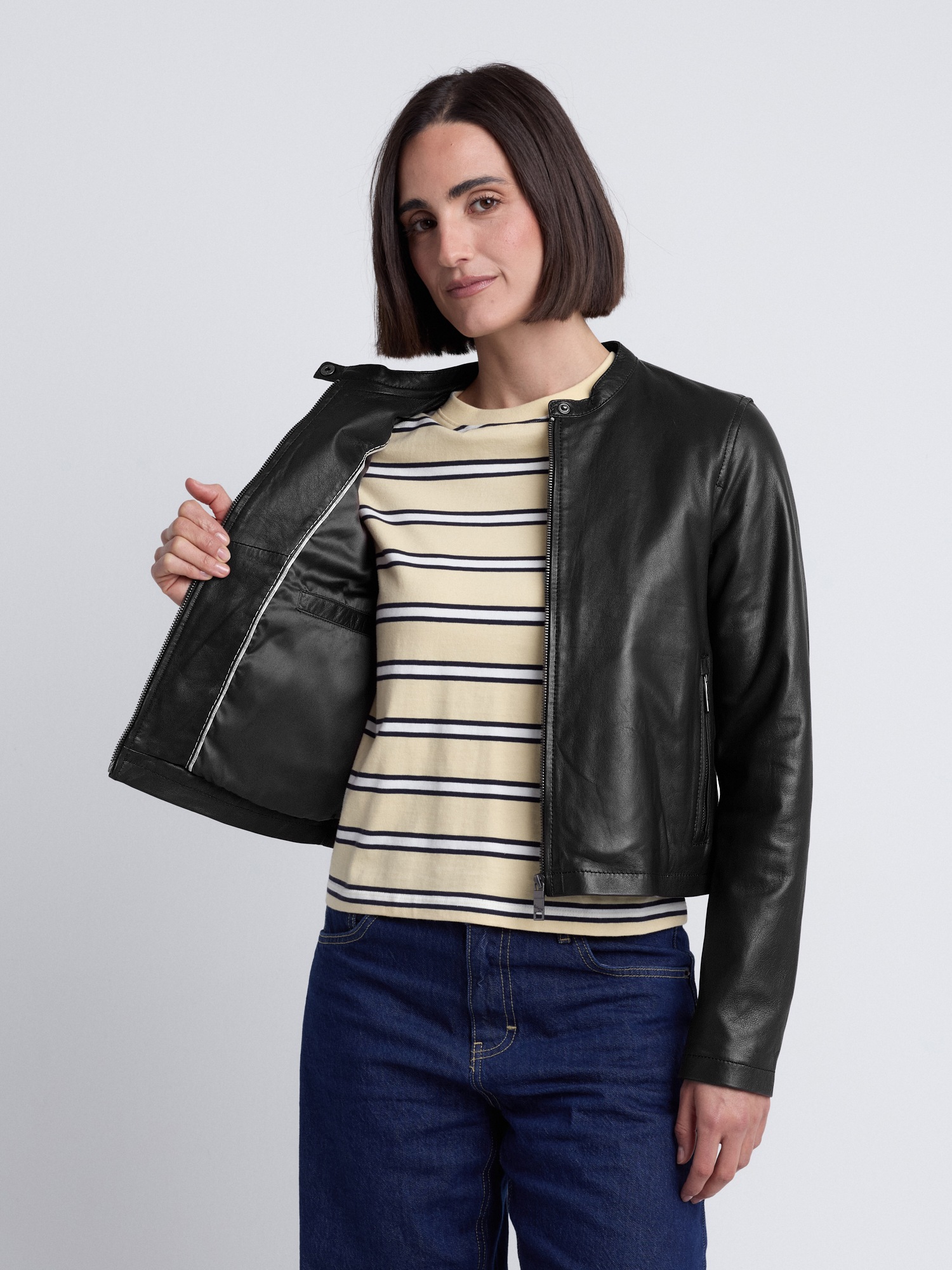 Maze Lederjacke »42025087«
