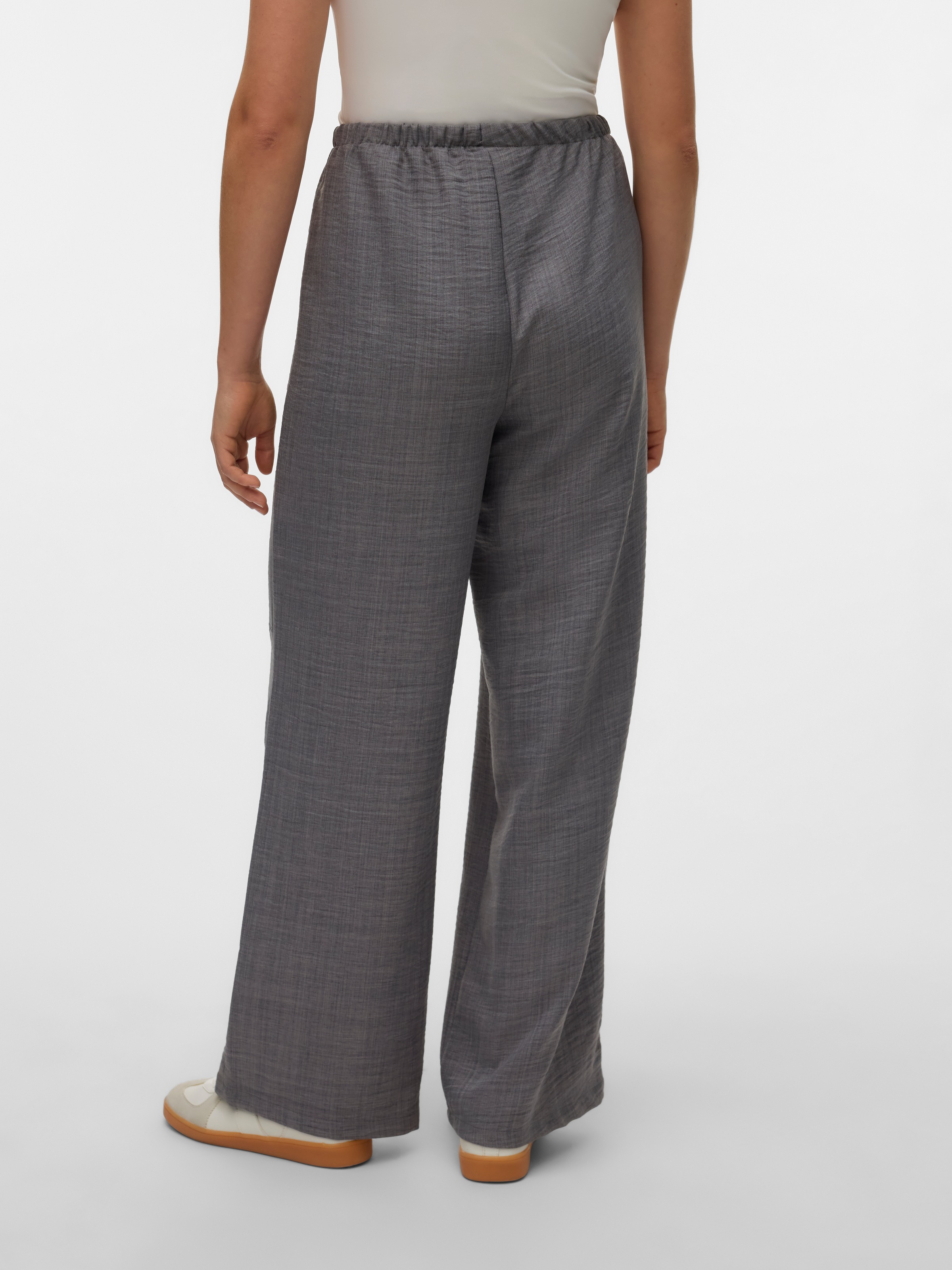 Thumbnail - Vero Moda Schlupfhose "VMMELANEY HW LOOSE PANT WVN GA NOOS" Sommerhose