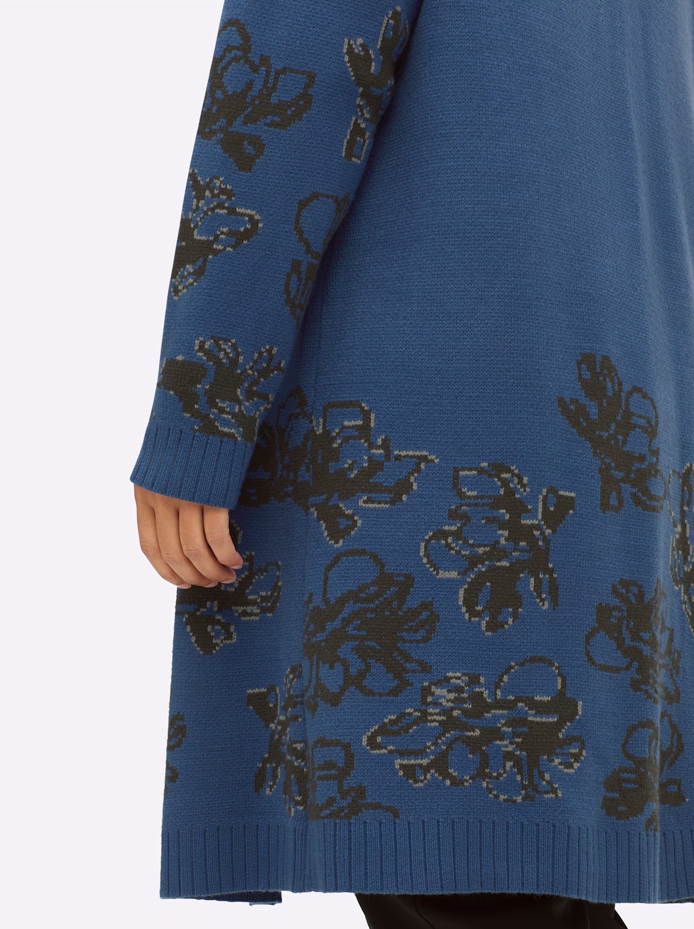 Sheego Longstrickjacke