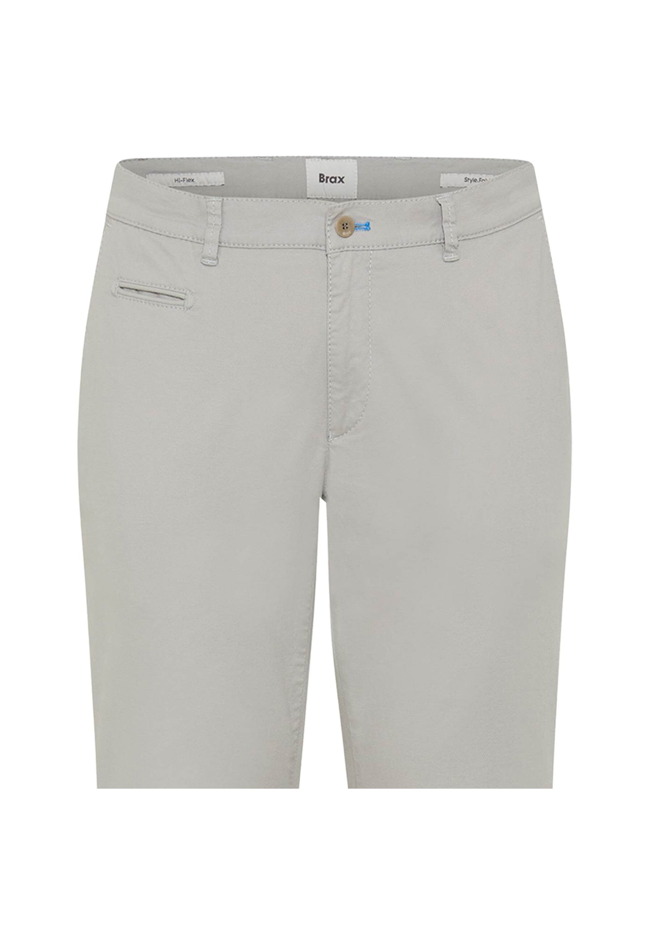 Skinny-fit-Jeans BRAX "Stoffhose Fabio In 1er Pack", Herren, Gr. 34, N-Gr, grau (hellgrau), Obermaterial: 97% Baumwolle CO. 3% Elasthan EL., Jeans 6