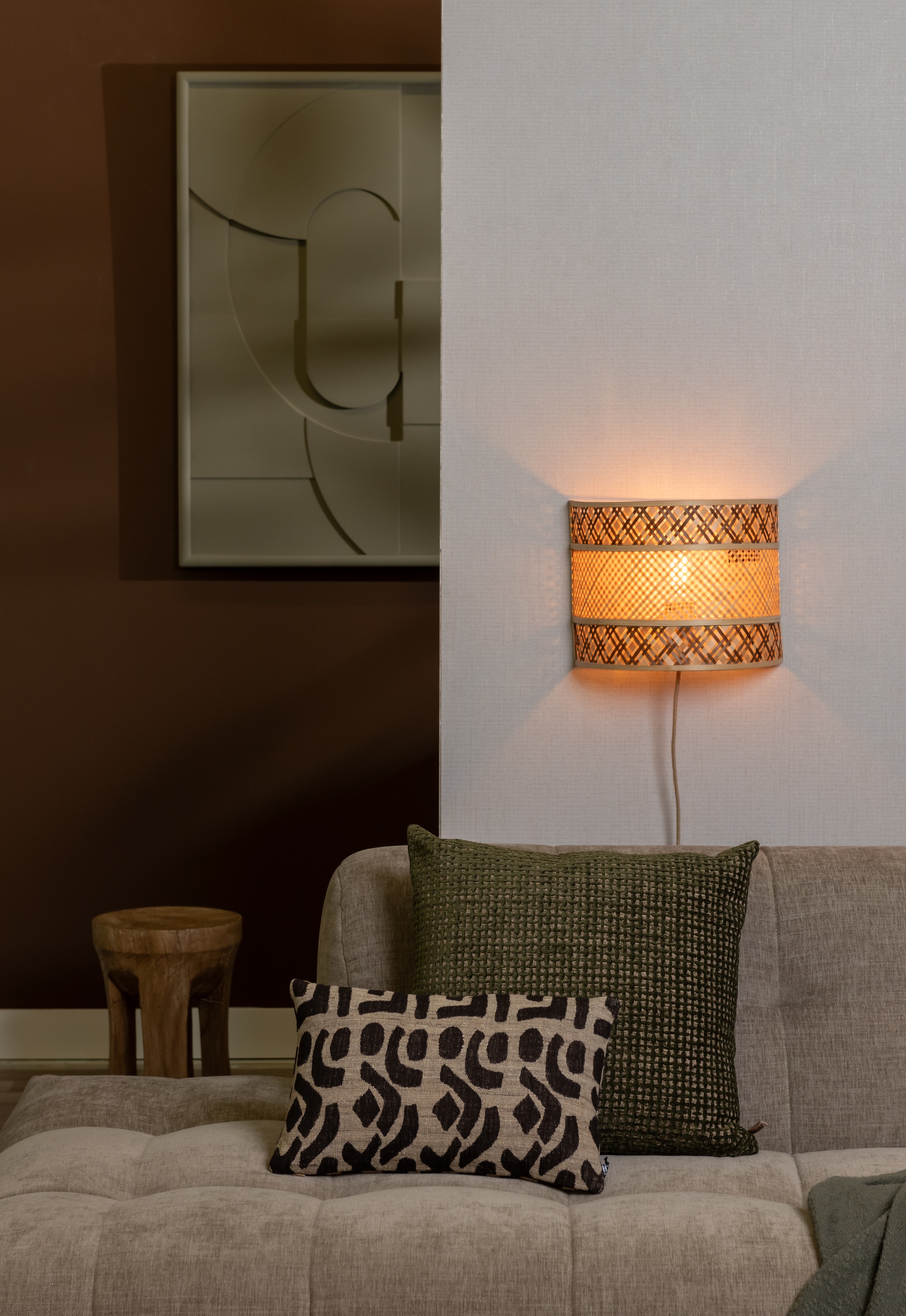 GOOD&MOJO Wandleuchte »LANKAWI«, 1 flammig, Leuchtmittel E27 | LED wechselbar