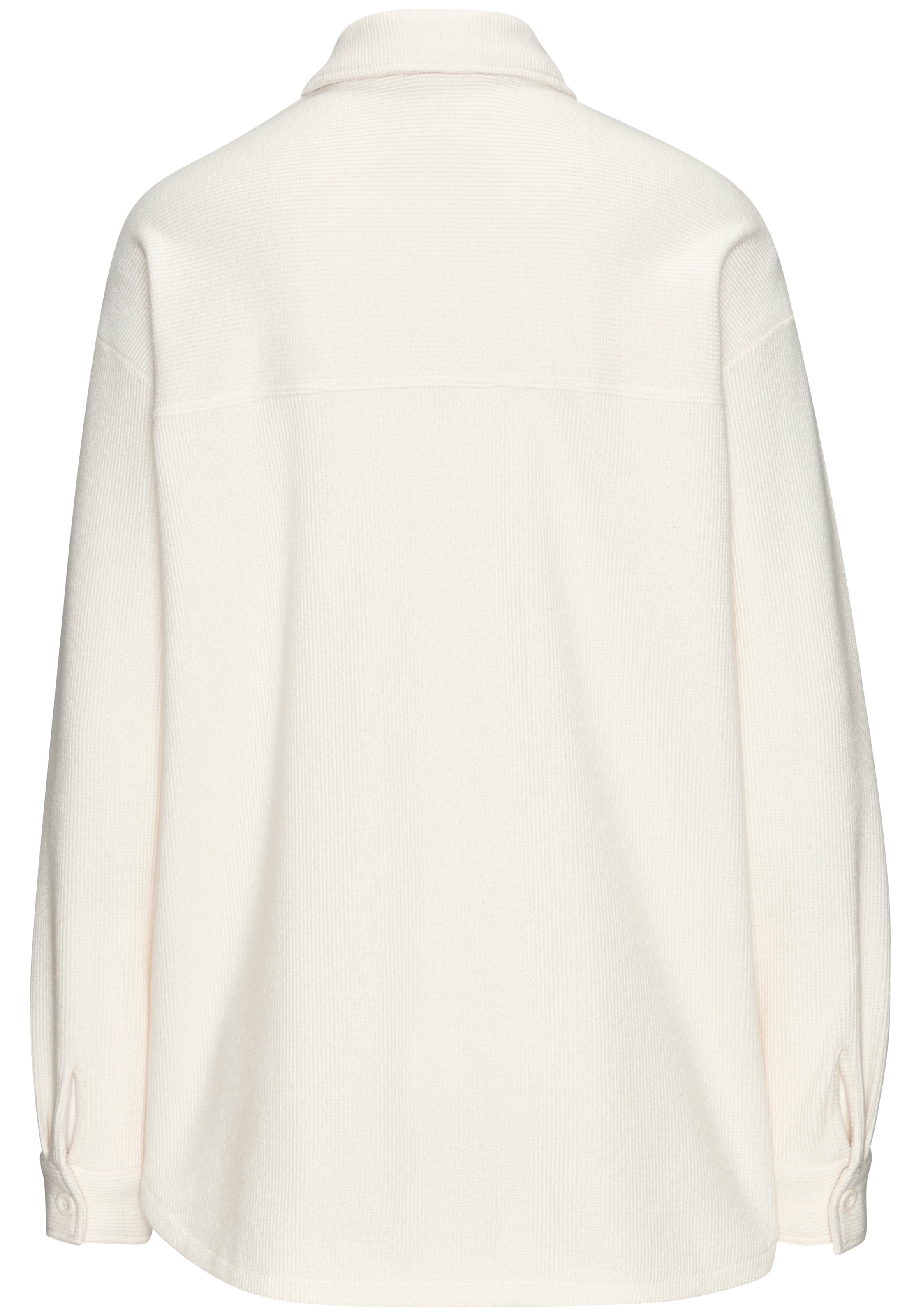 LASCANA Blusenshirt in modischer Piqué-Optik günstig online kaufen