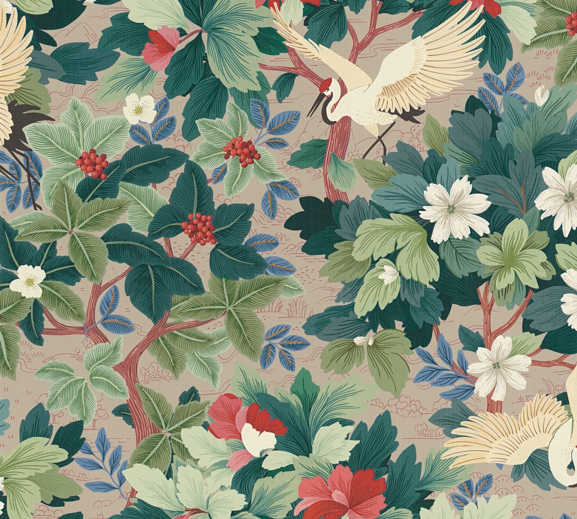 A.S. Création Vliestapete »Pintwalls III Naturwald-Tapete« Kunst strukturiert