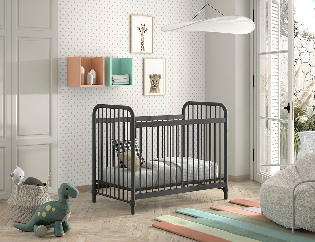 Vipack Kinderbett »Bronxx«, (Made in Europe), aus Metall