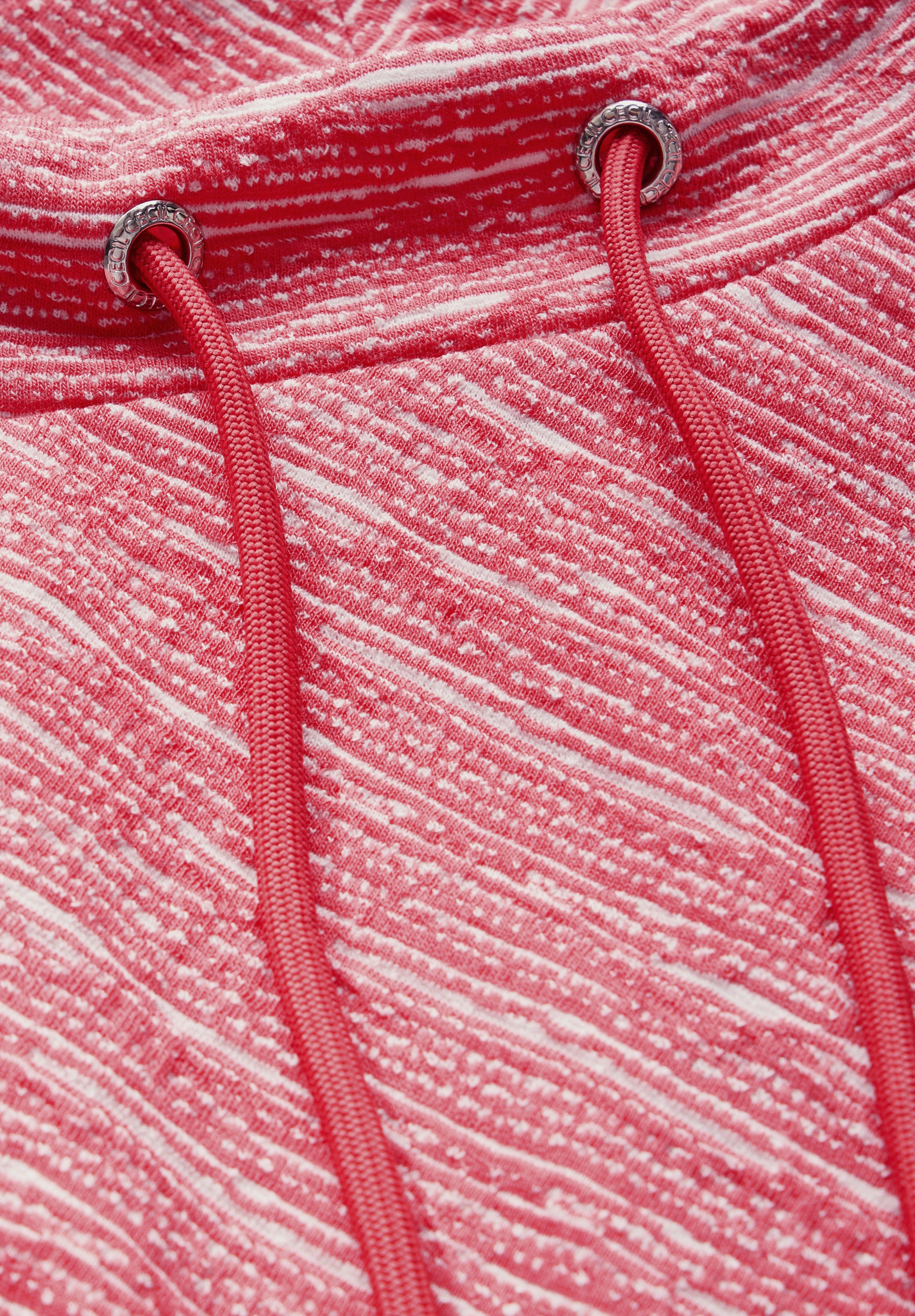 Cecil Langarmshirt, aus elastischem Materialmix