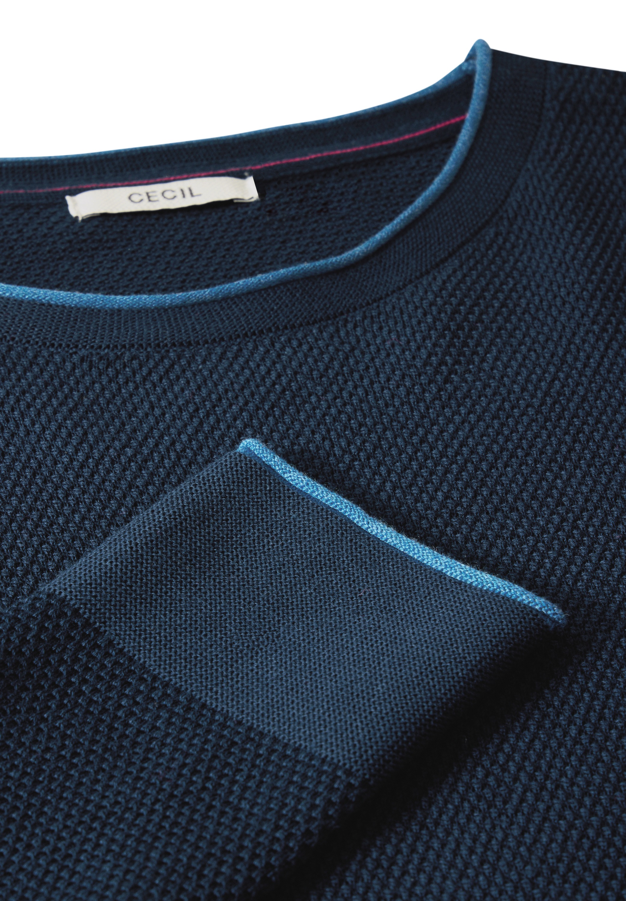 Cecil Strickpullover, im soften Baumwoll-Mix