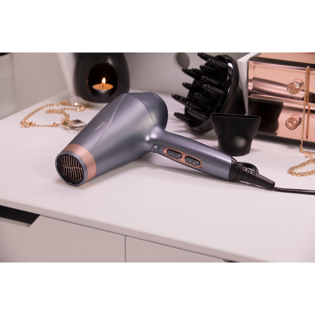 Remington Haartrockner »AC8820 E51 Keratin Protect Dryer«, 2200 W, 3 Aufsätze