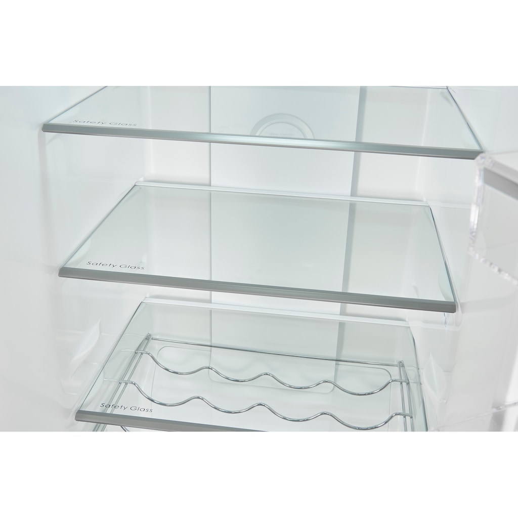 exquisit Vollraumkühlschrank »KS360-V-HE-040D«, KS360-V-HE-040D, 185 cm hoch, 60 cm breit