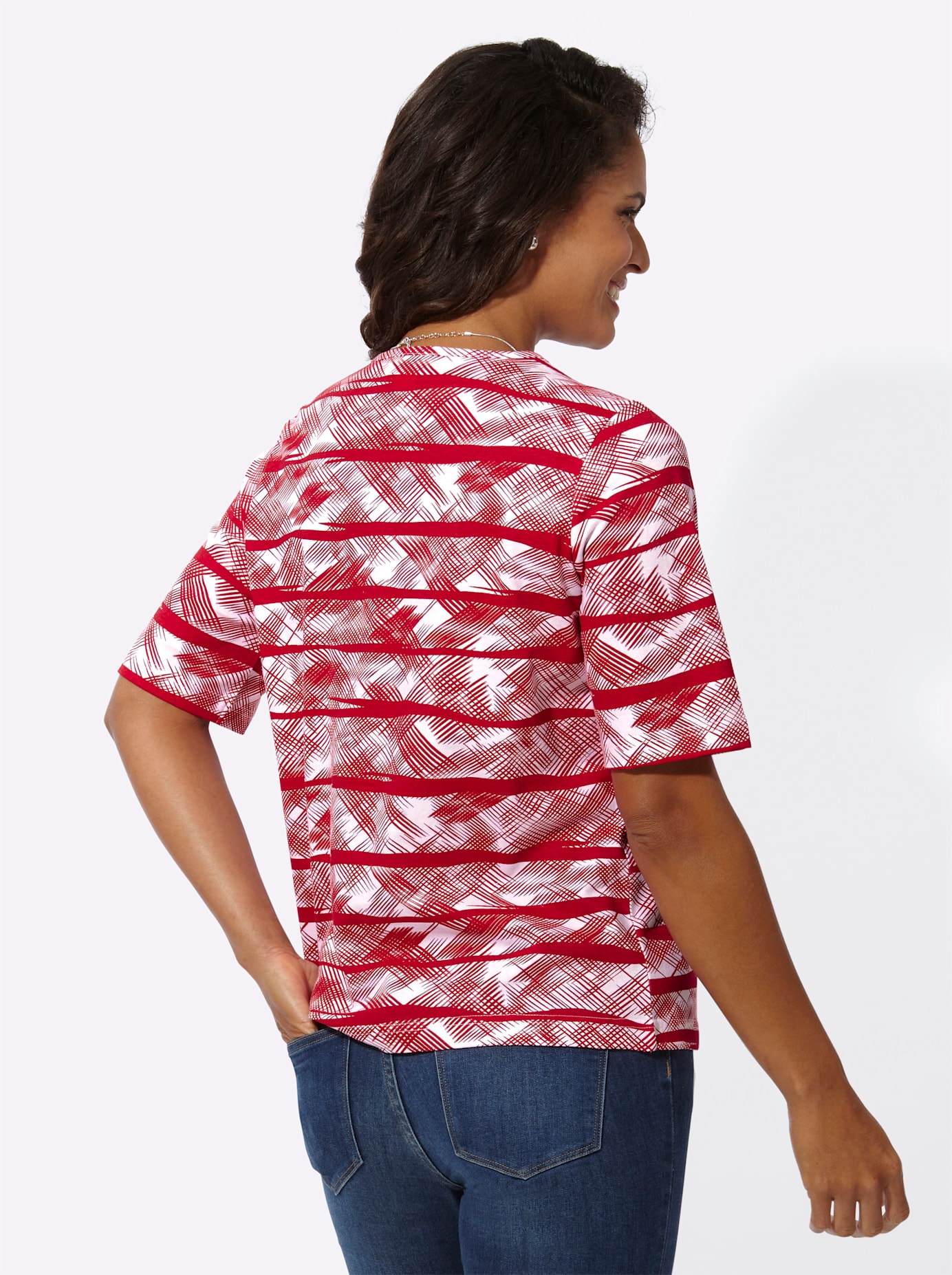 Casual Looks Kurzarmshirt »Shirt«, (1 tlg.)