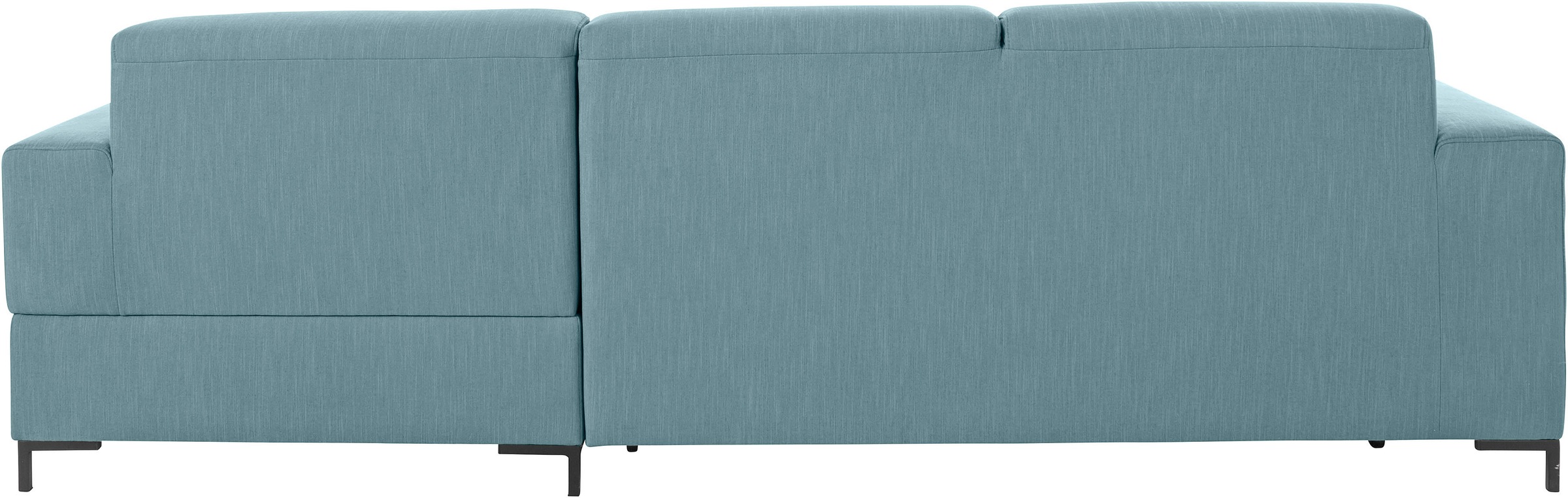 OTTO products Ecksofa »Grazzo, zeitlos und elegant, mit moderner Sitzheftung, L-Form«, hochwertige Stoffe aus recyceltem Material, Steppung im Sitzbereich