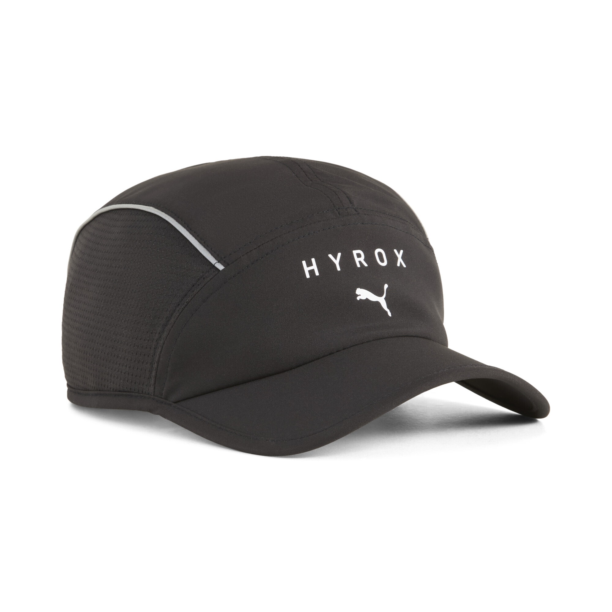 PUMA Flex Cap "PUMA x HYROX 5-Panel-Cap mit kurzem Schirm Erwachsene"