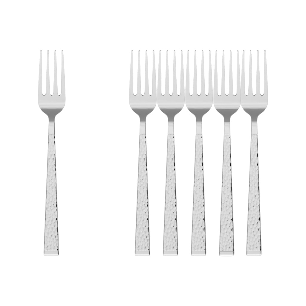Villeroy & Boch Tafelgabel "Tafelgabel Blacksmith 205 mm 6er Set silber" Spülmaschinenfest