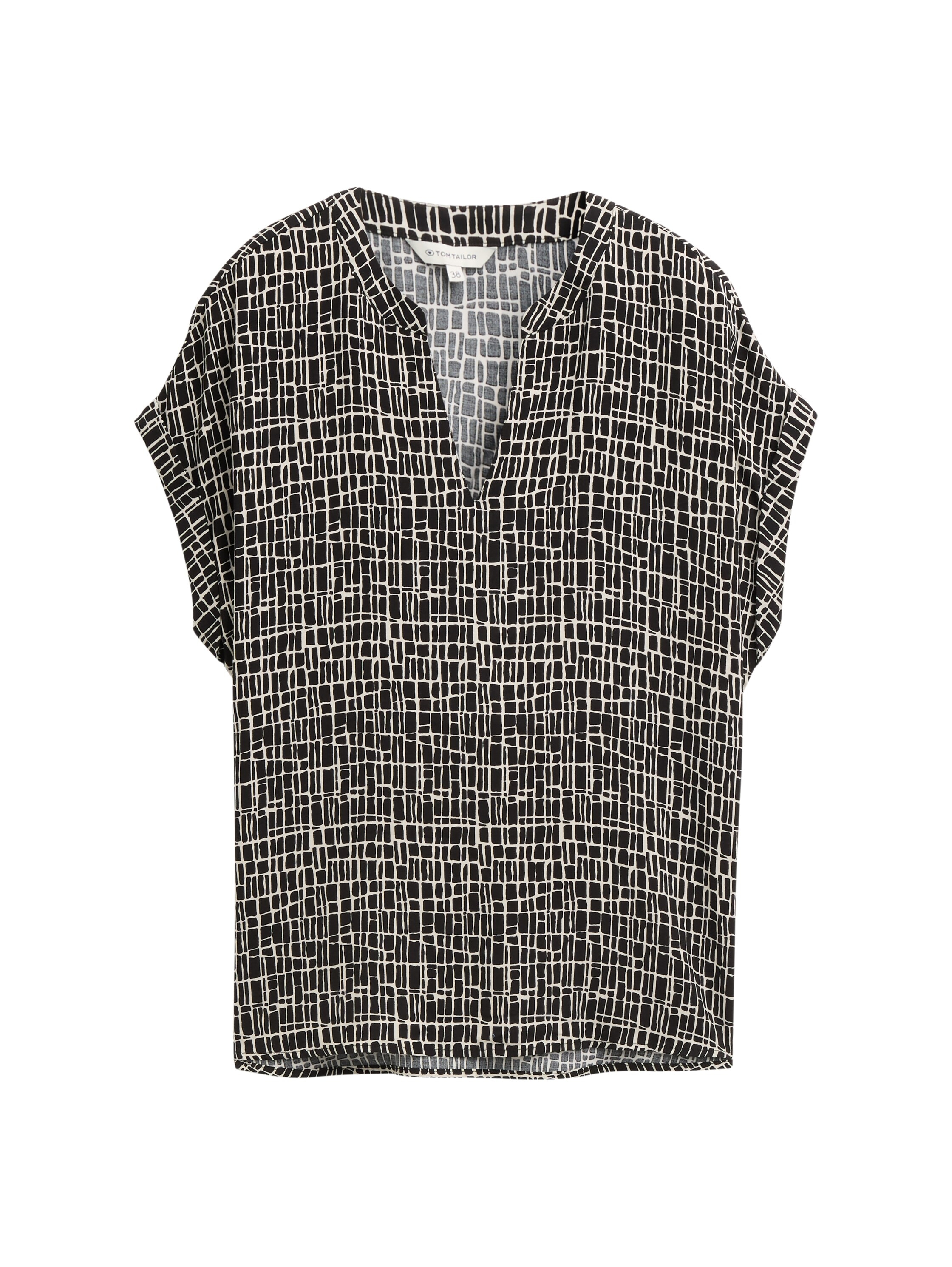 TOM TAILOR Kurzarmbluse, im Loose Fit