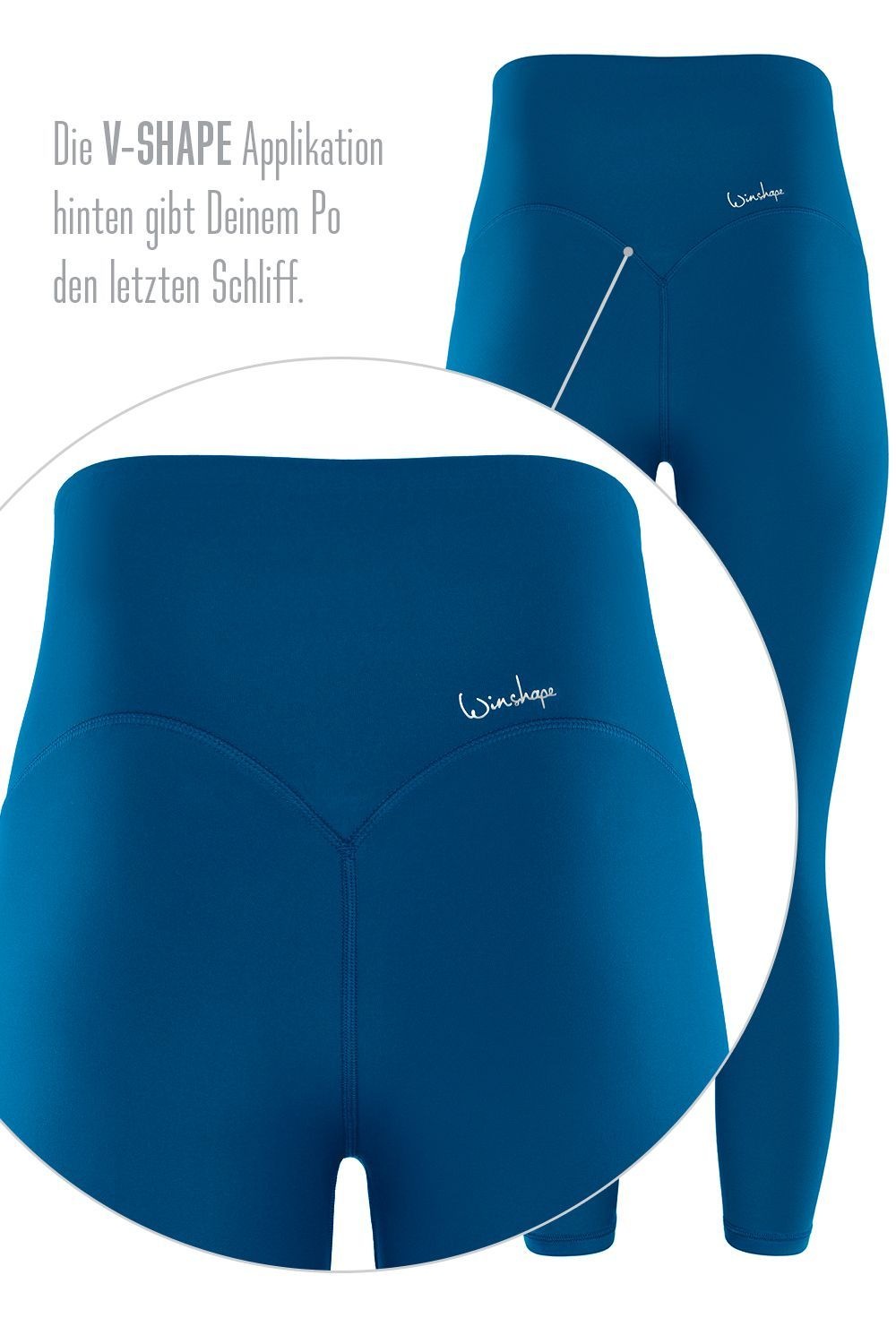 Winshape Leggings »7/8-Tights HWL317C«, mit V-Shape Applikation und Core-Bund