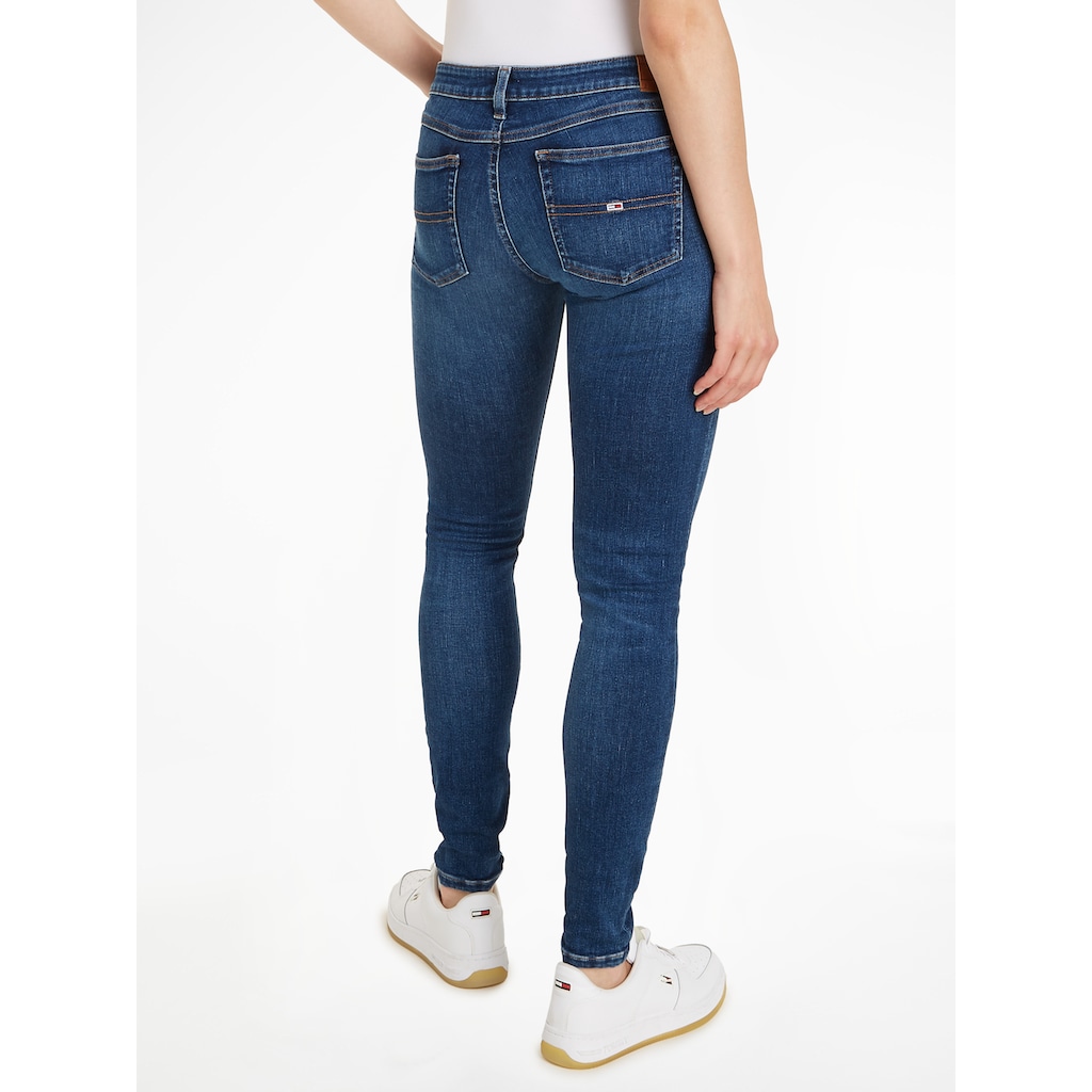 Tommy Jeans Slim-fit-Jeans »Skinny Jeans Marken Low Waist Mittlere Leibhöhe«