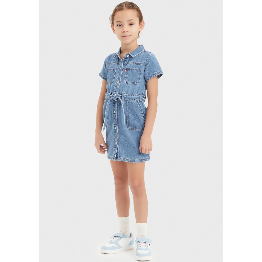 Levi's® Kids Jeanskleid »LVG ORGANIC UTILITY DRESS«