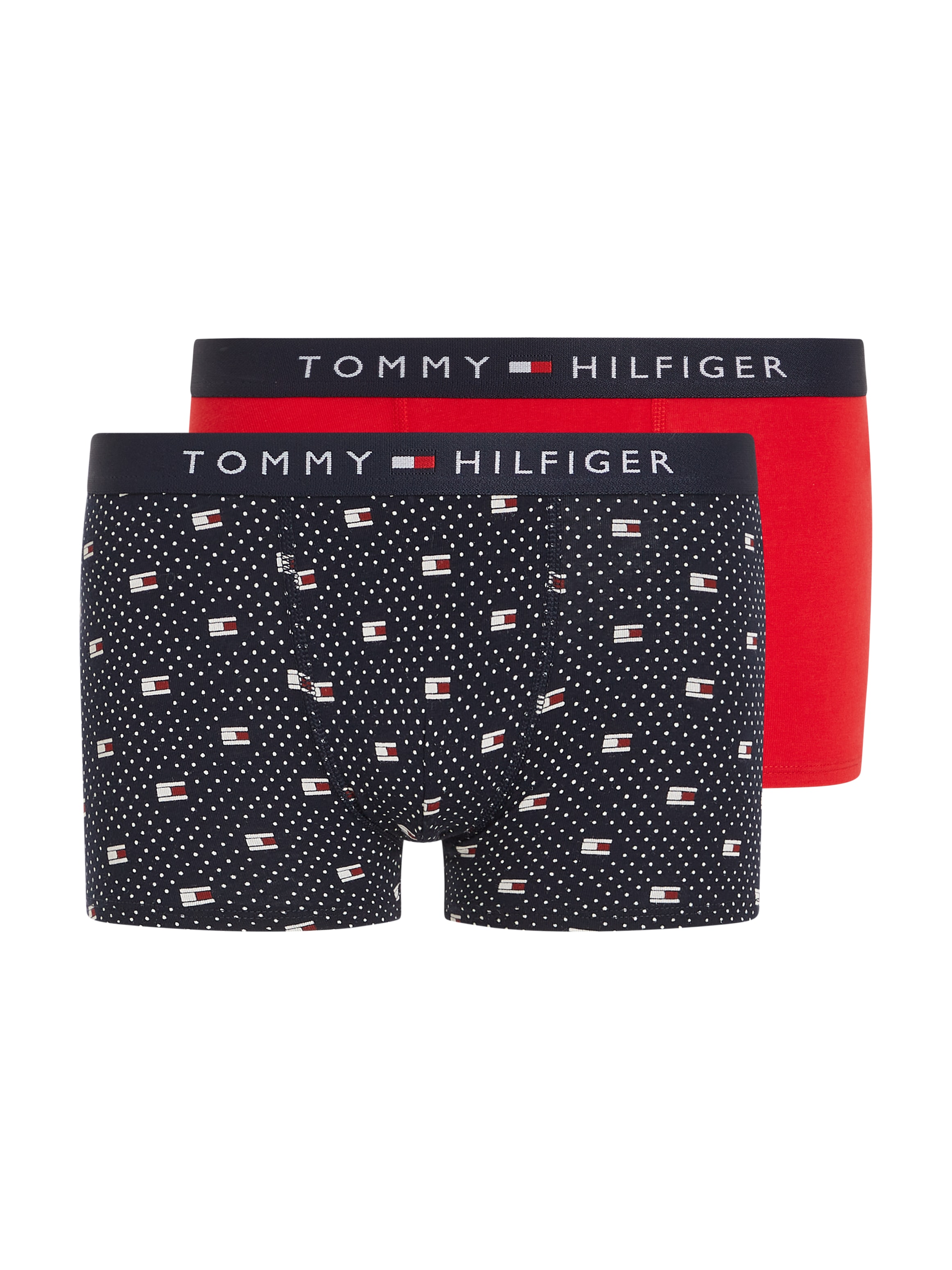 TOMMY HILFIGER Underwear TRUNK »2P TRUNK PRINT« (Packung 2er-Pa...
