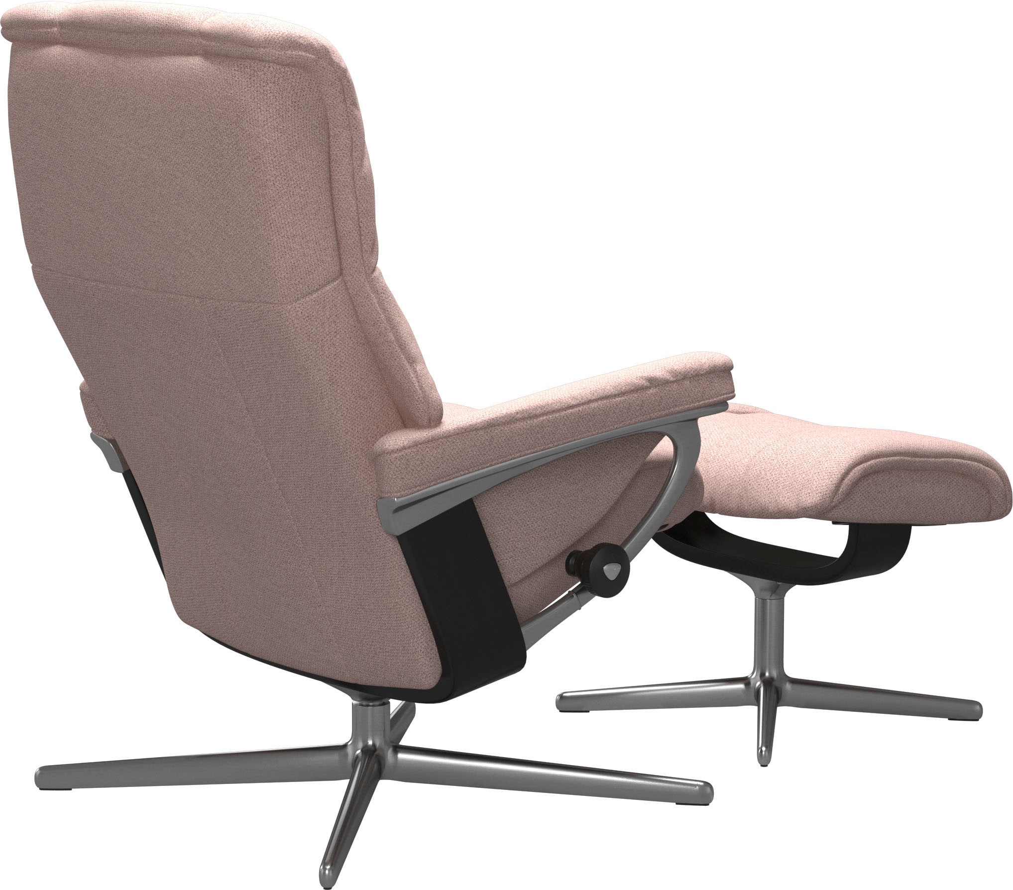 Stressless® Relaxsessel »Mayfair«, mit Cross Base, Größe S, M & L, Holzakzent Schwarz