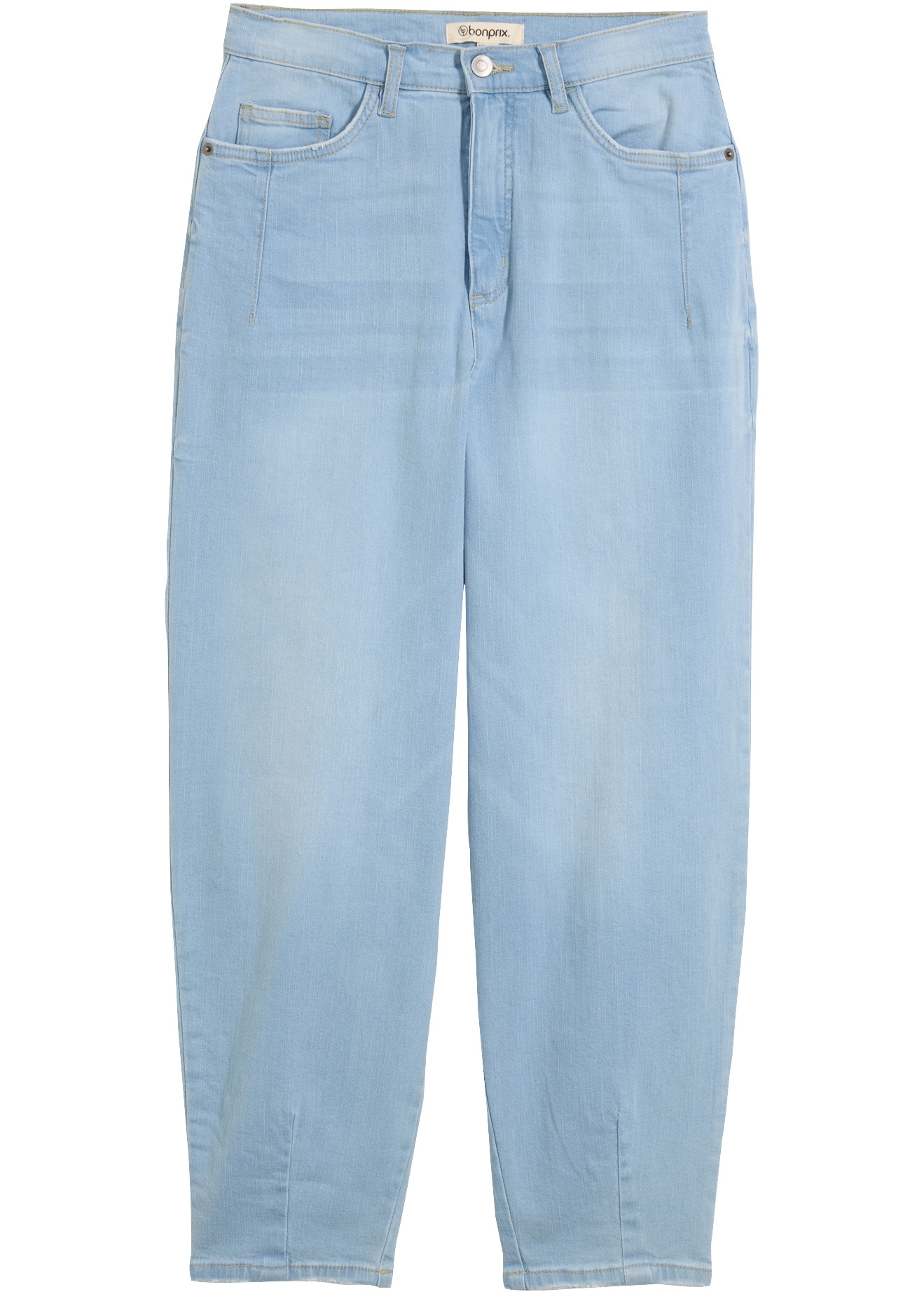 bonprix Loose-fit-Jeans Loose Fit, Barrel Jeans Schnitt, 5-Pocket-Style, mit Elasthan-Anteil