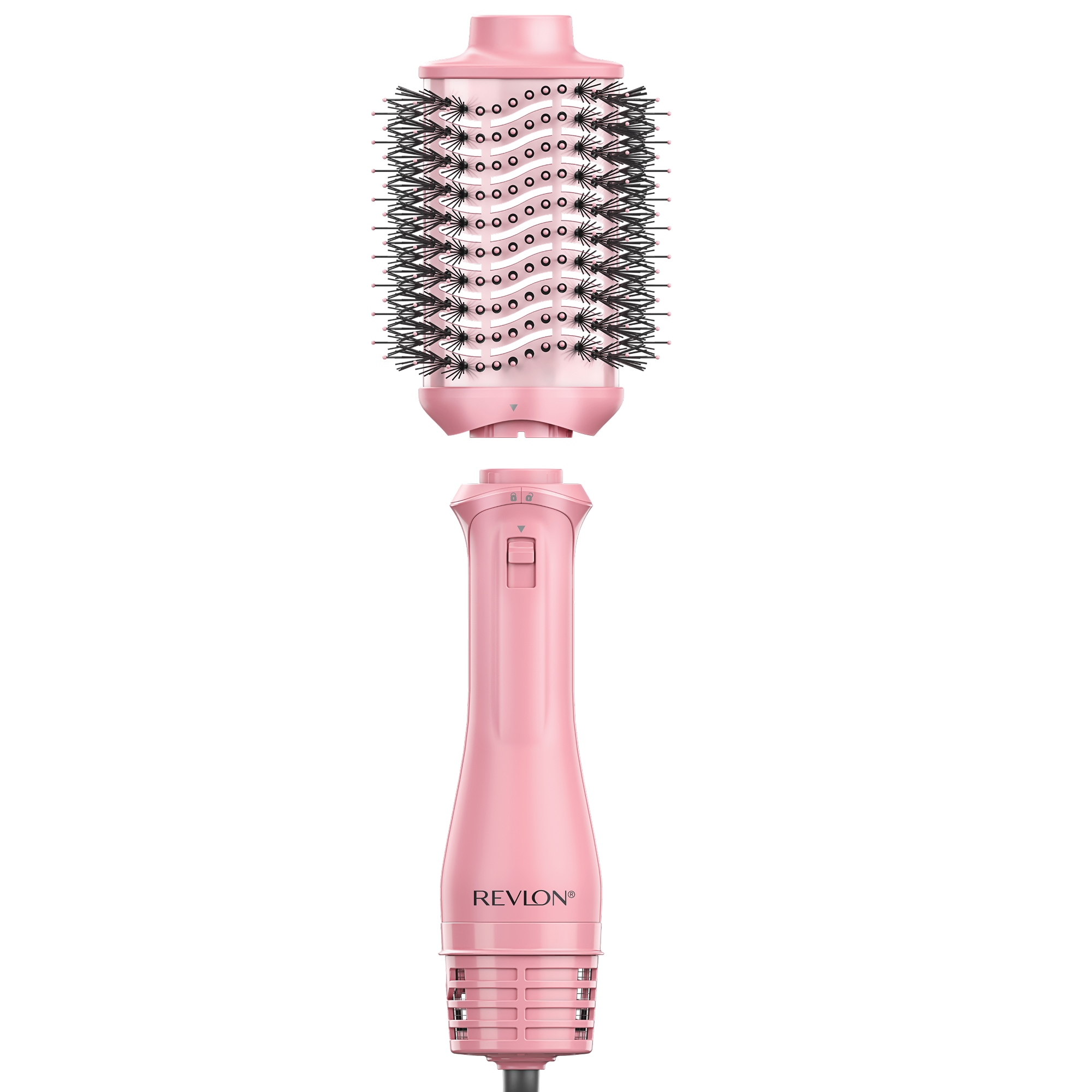 Revlon Multihaarstyler »One Step™ Volumiser Glow für voluminöse Blow‑Dry‑Ergebnisse, RVDR5375E« 1 Aufsätze Turmalin‑Ionen-Keramikbeschichtung, für mehr Glanz + weniger Haarbruch