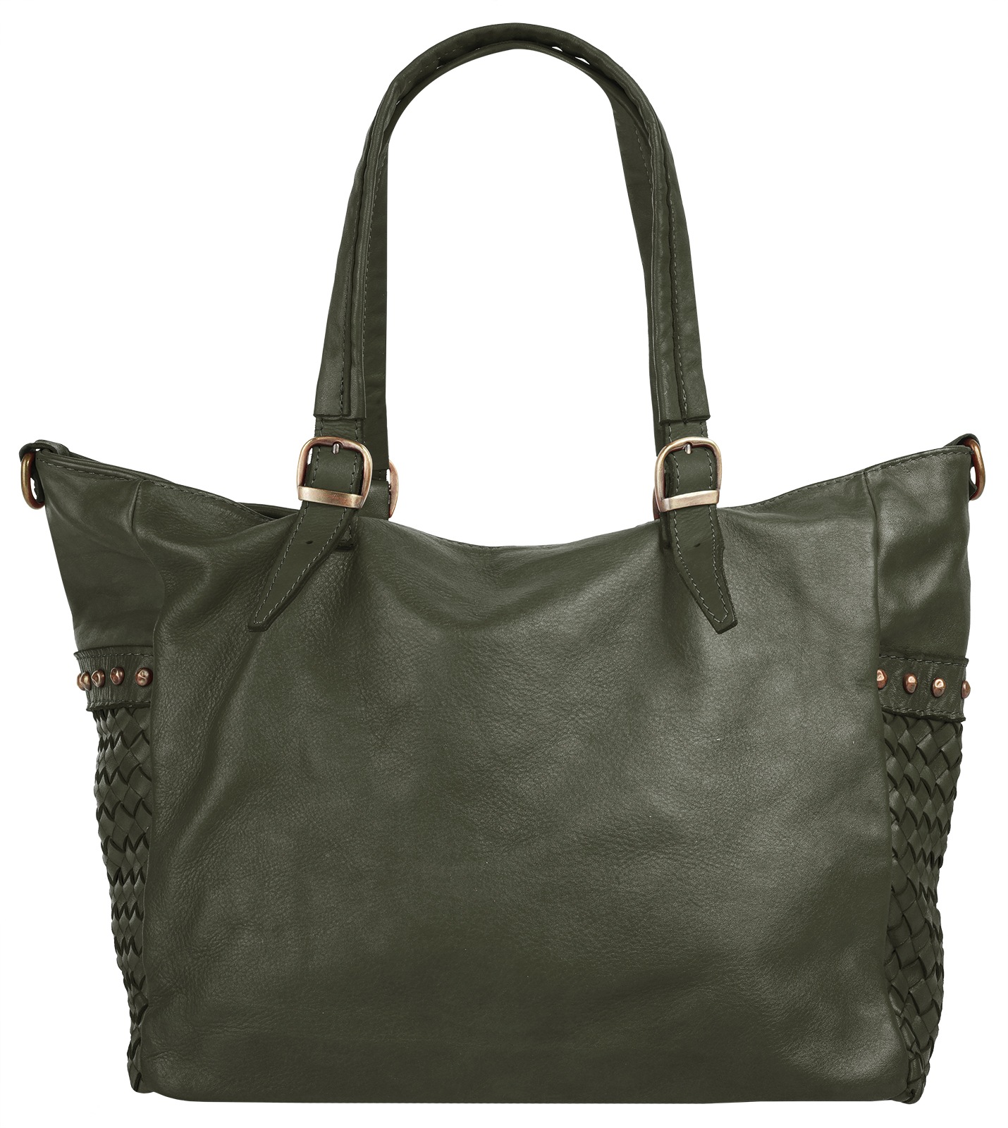 Samantha Look Shopper, echt Leder, Made in Italy