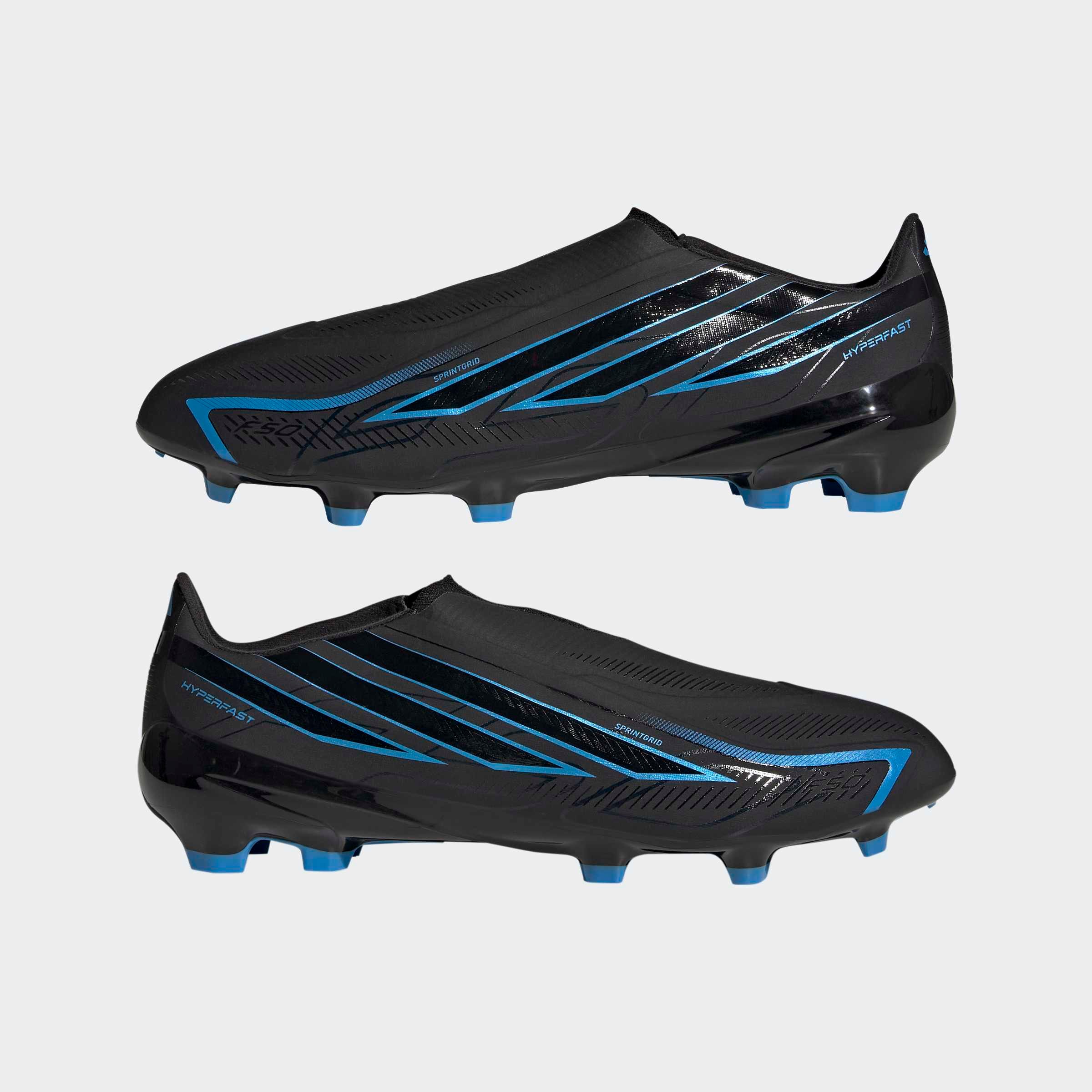 adidas Performance Fußballschuh »F50 HYPERFAST LEAGUE , FESTE BÖDEN, OHNE SCHNÜRSENKEL«  Außensohle für Rasen und feste Böden