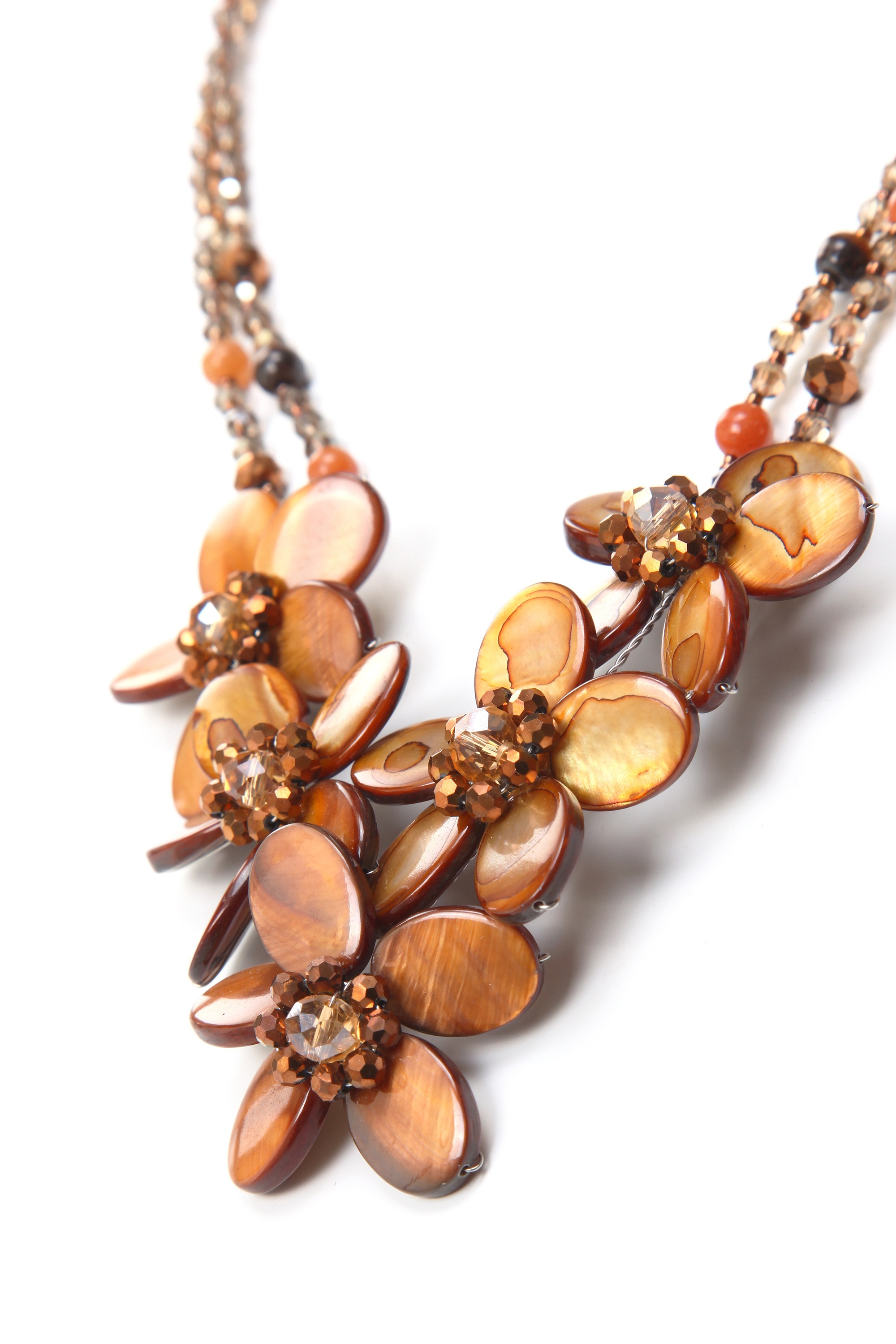 COLLEZIONE ALESSANDRO Kette mit Anhänger »Padma«, Muschel-Blüten