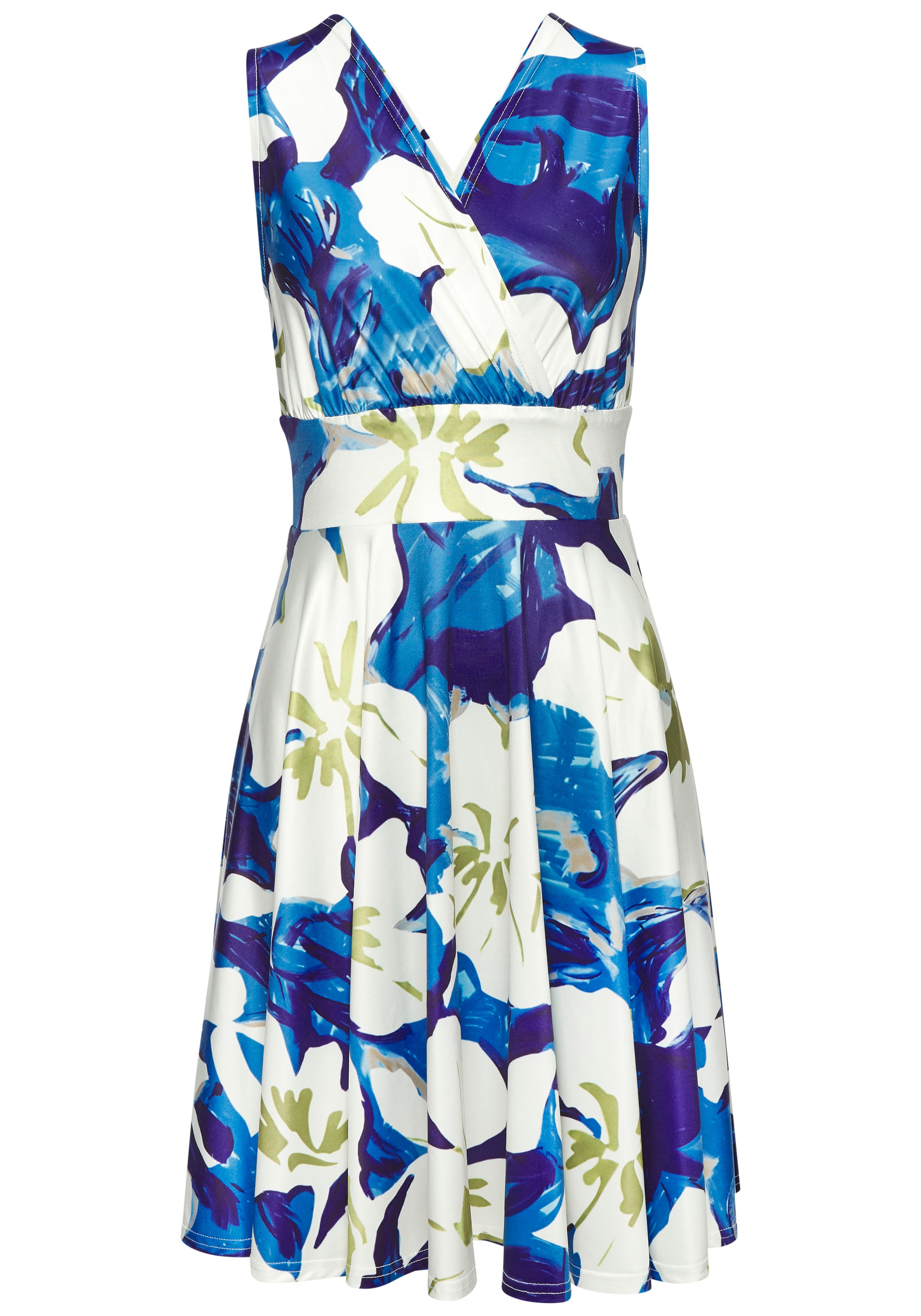 Vivance Jerseykleid, in Wickeloptik, tailliertes Minikleid, Sommerkleid günstig online kaufen