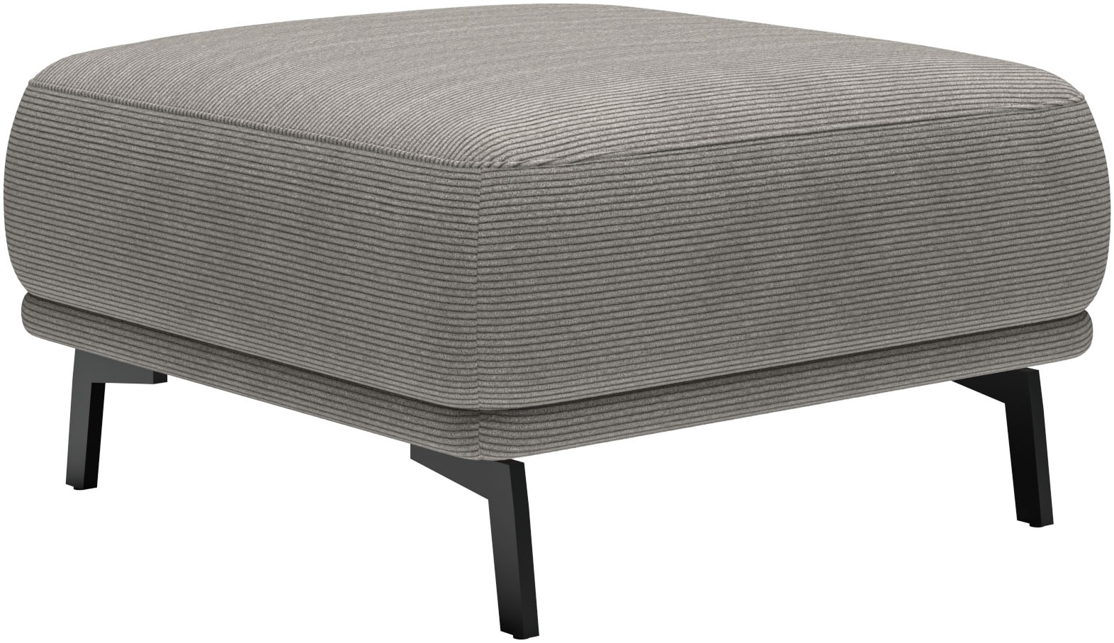 SCHÖNER WOHNEN-Kollektion Polsterhocker "Tossa, smarte Ergänzung für dein Wohnzimmer, Breite 73 cm" 1 Stk. tlg. Flexibler Komfort, edle Optik & saugroboterfreundlich