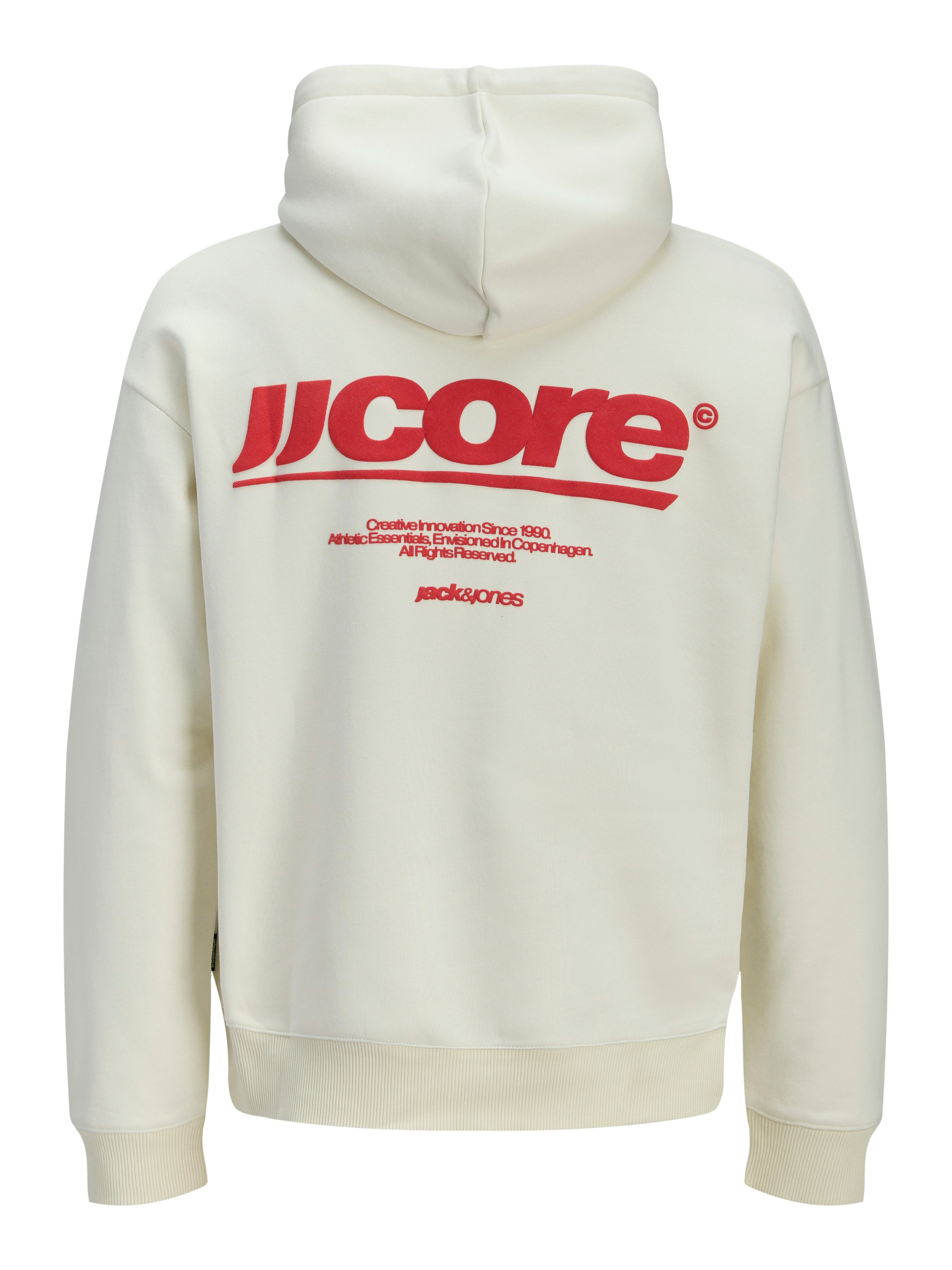 Jack & Jones Kapuzensweatshirt »JCOCLUB BACKPRINT SWEAT HOOD«, mit Print
