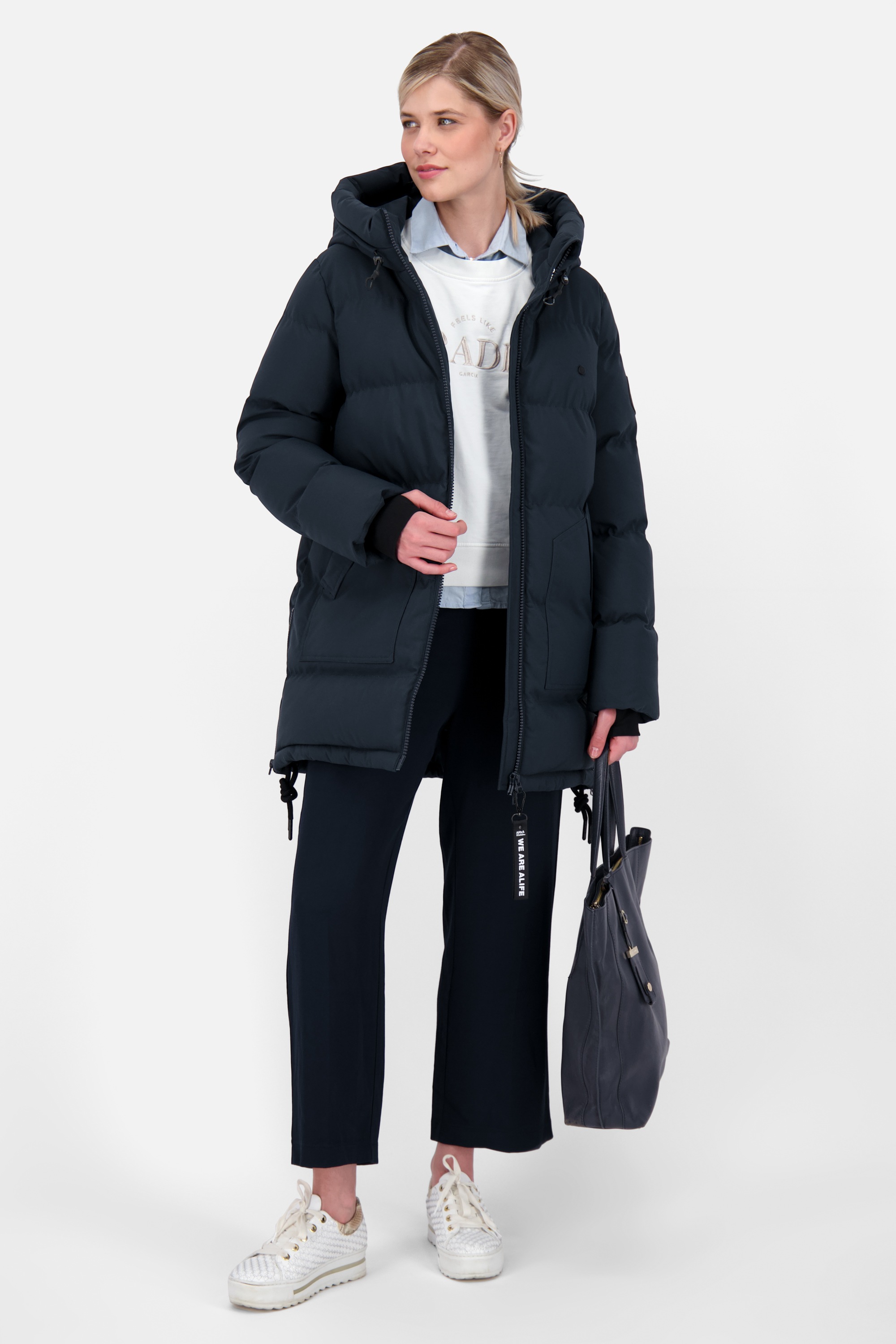 Alife & Kickin Winterjacke »CathyAK A Puffer Parka Damen Steppjacke, Winterjacke«