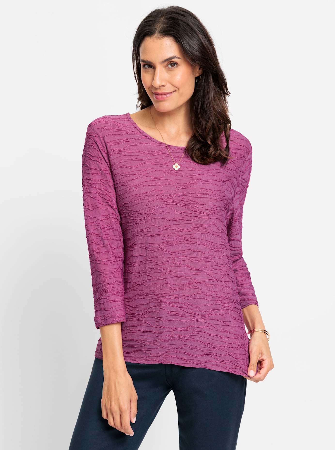 Inspirationen 3/4-Arm-Shirt »3/4-Arm-Shirt«, (1 tlg.)