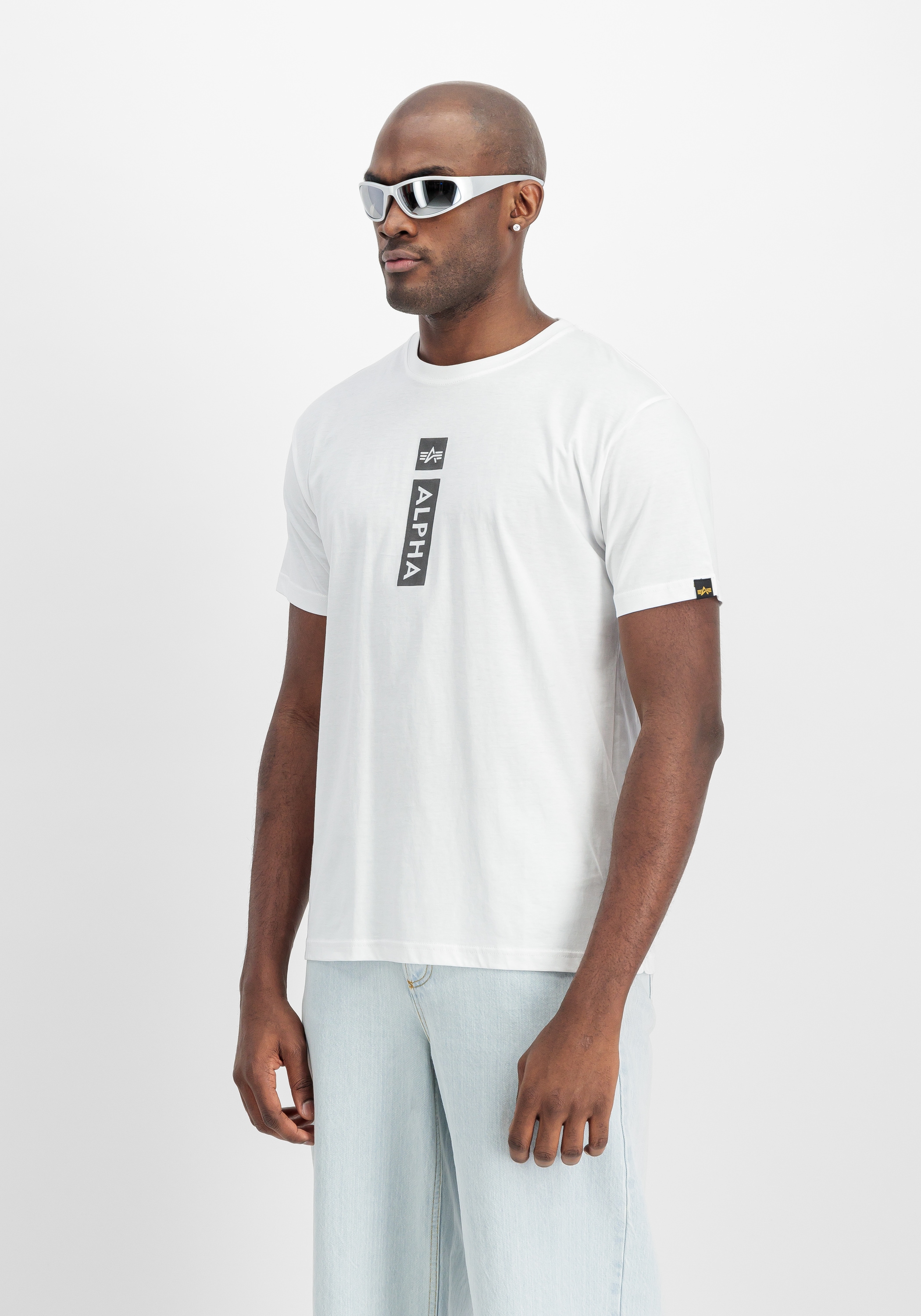 Alpha Industries T-Shirt »Alpha Puff Print T-Shirt«