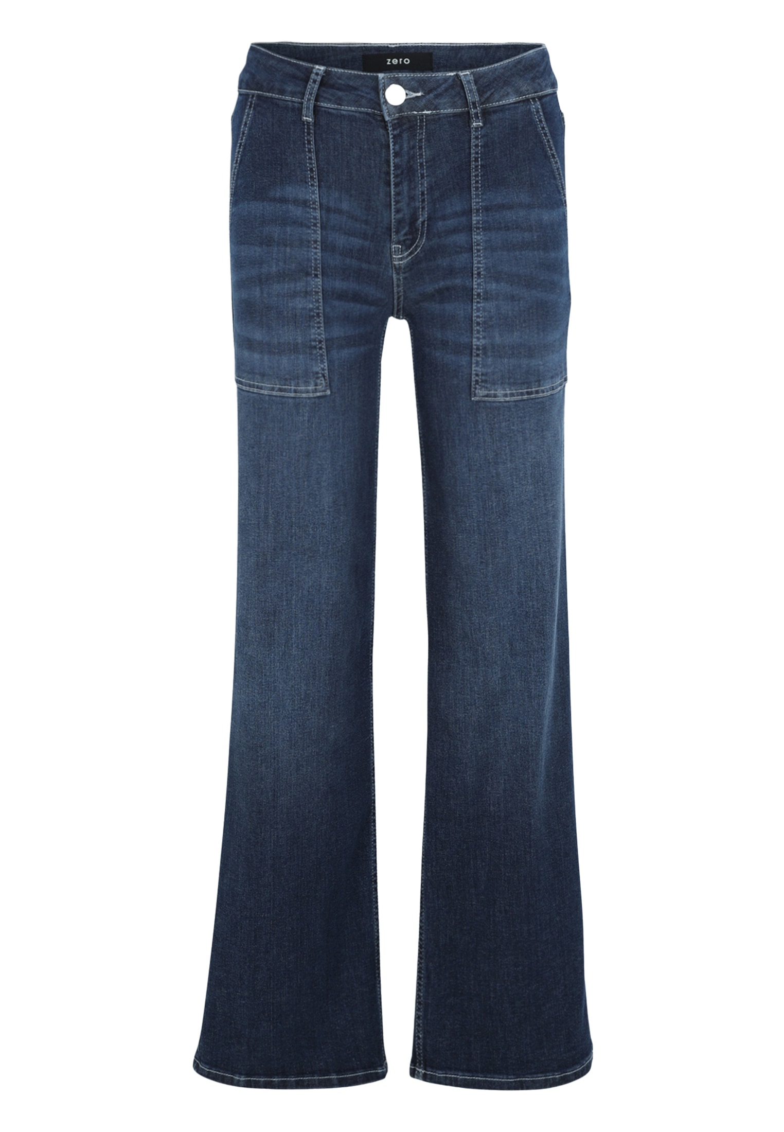Zero Slim-fit-Jeans »zero Jeans Style WITNEY Wide Leg 32 Inch«