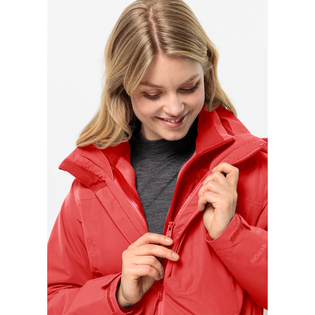 Jack Wolfskin Funktionsjacke »FERNBLICK 2L JKT W«, mit Kapuze