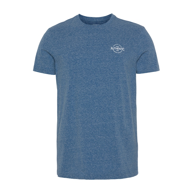 AJC T-Shirt, in besonderer Melange Optik und mit Logo Print ▷ für | BAUR