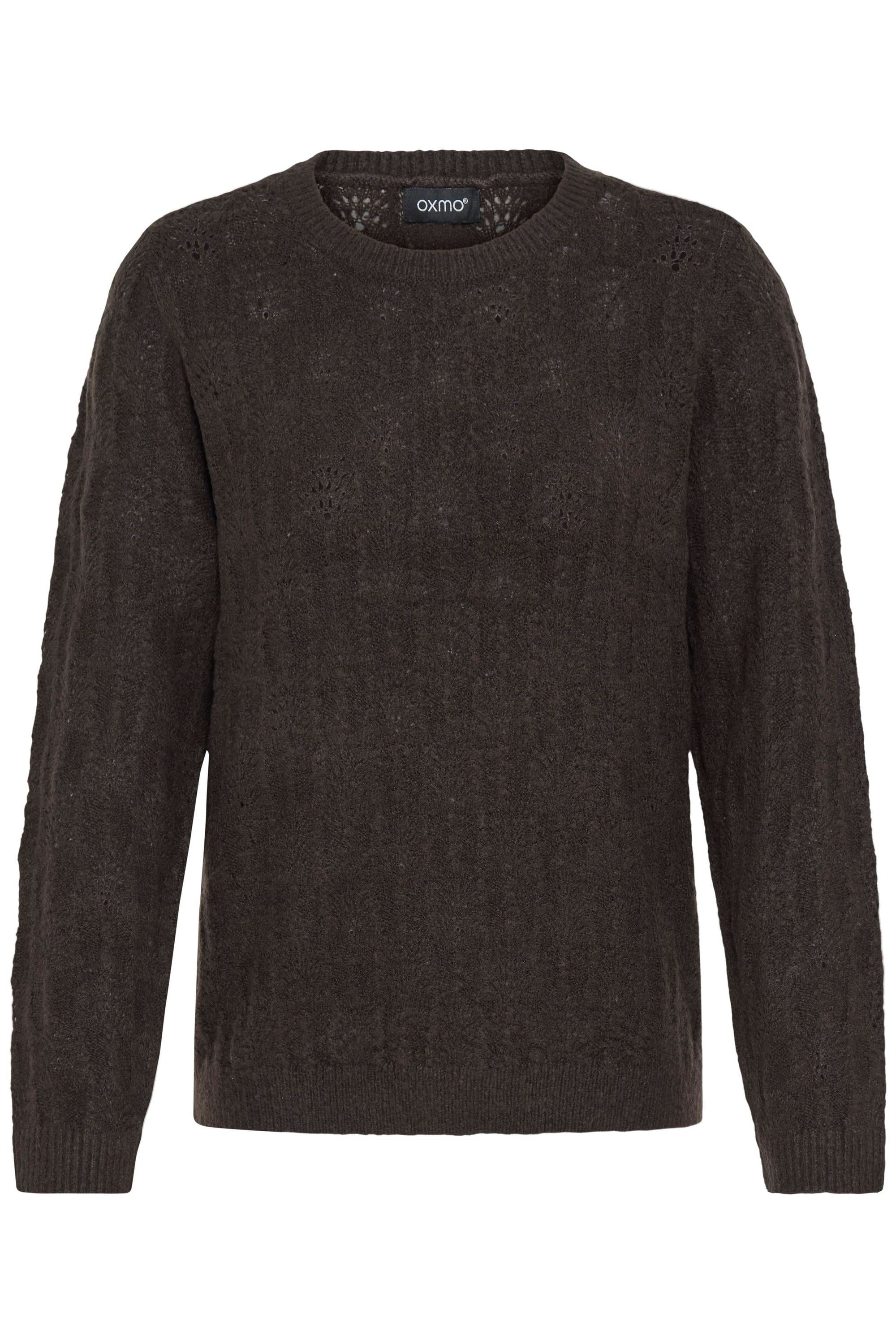 OXMO Strickfleece-Pullover "Strickpullover OXSinva"