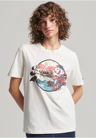 Rundhalsshirt »JAPANESE VL GRAPHIC T SHIRT«