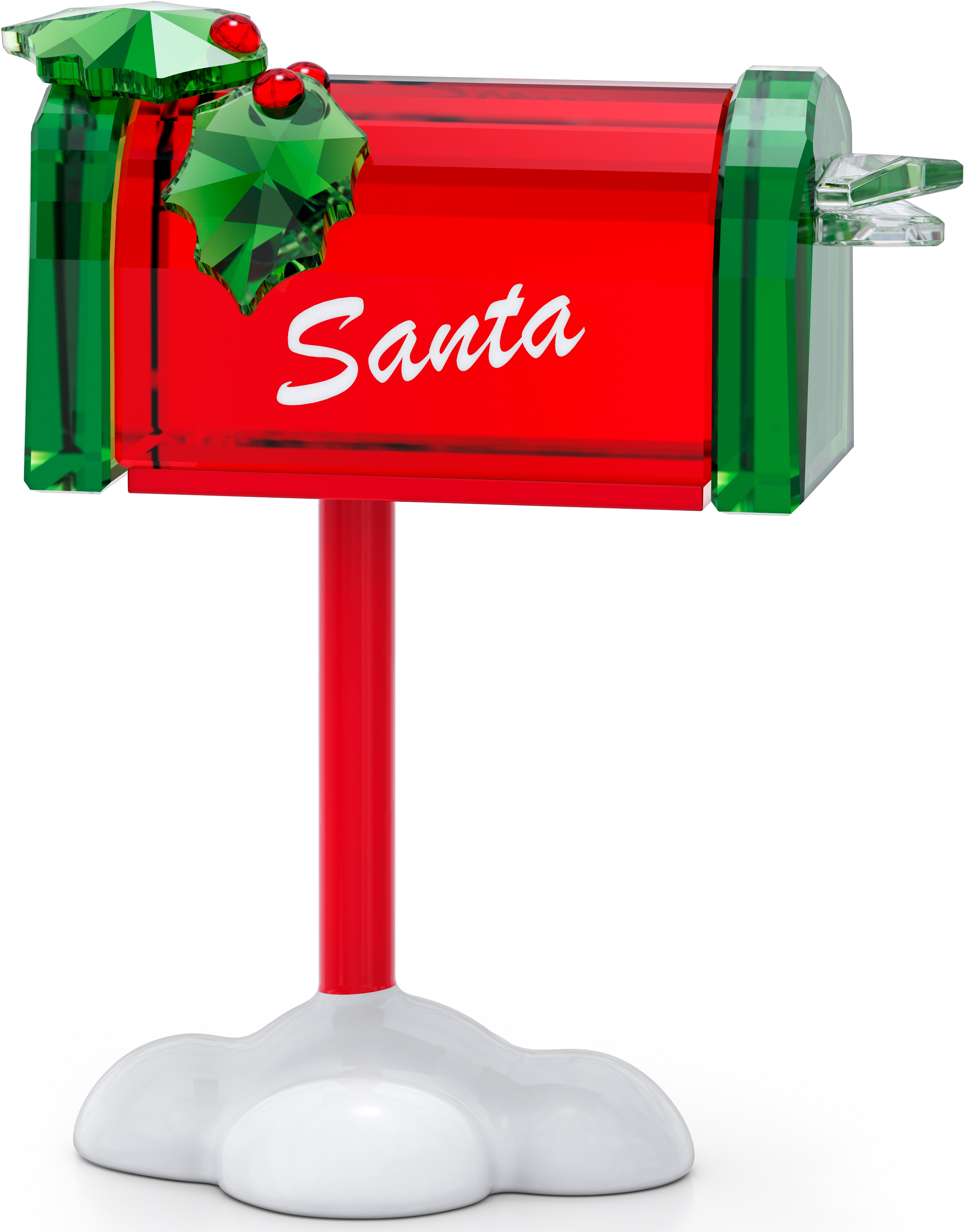 Dekofigur »Holiday Cheers Santas Briefkasten, 5630338«, Swarovski® Kristall