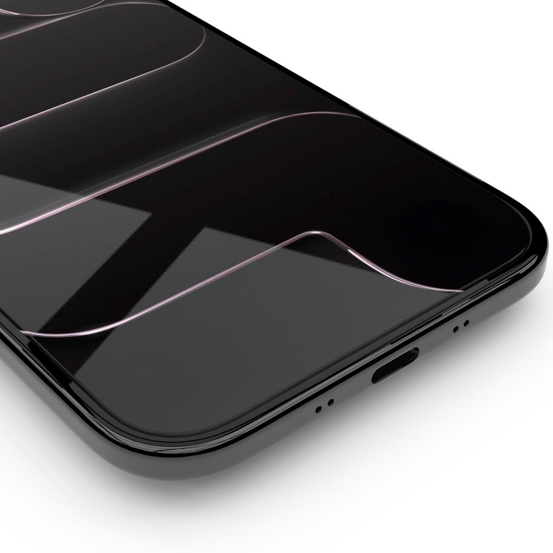 Hama Displayschutzglas »Displayschutz f. Apple iPhone Air (Panzerglas ultraklar, Montagehilfe)«