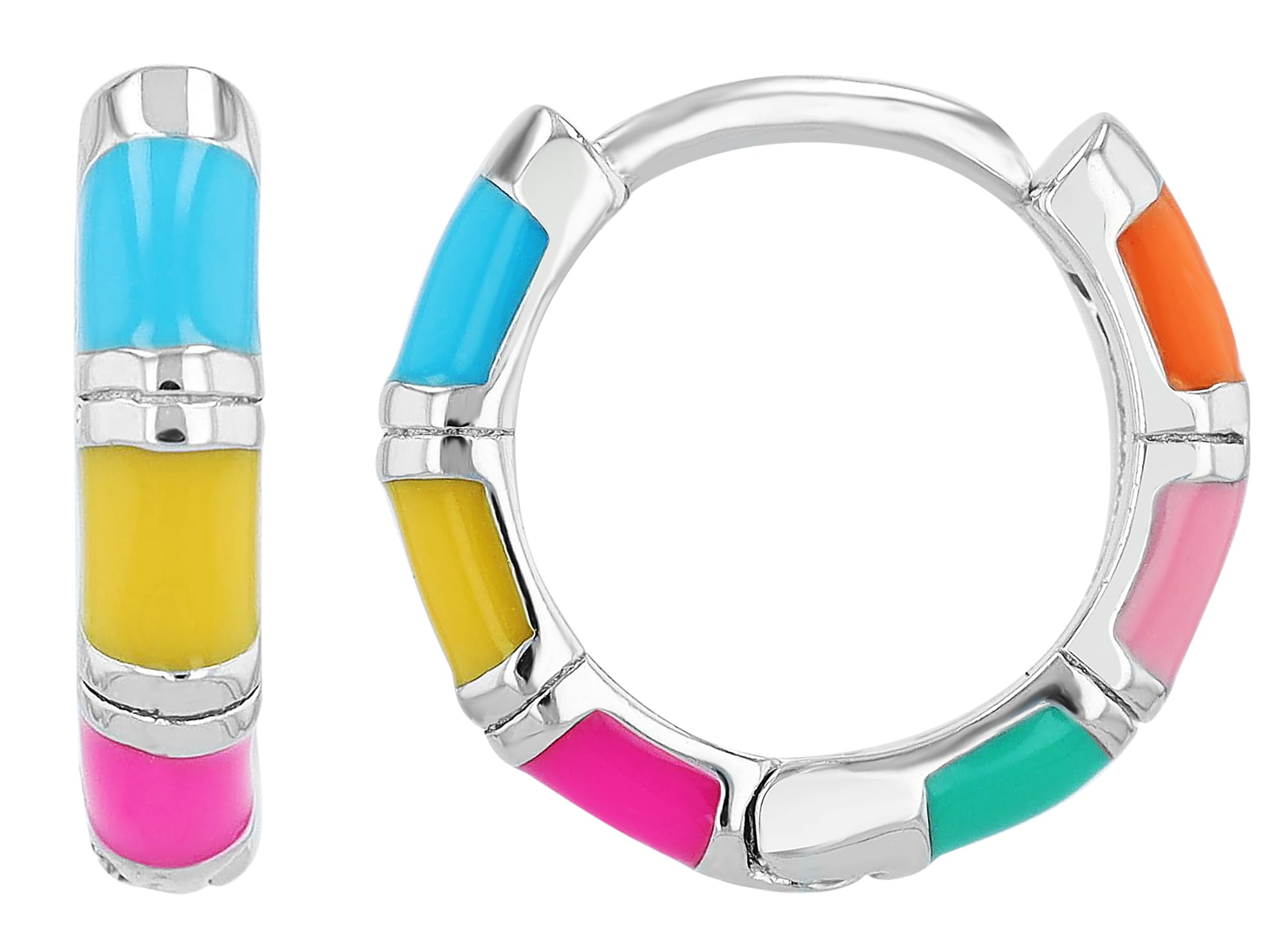 Adelia´s Klappcreolen "Damen Ohrringe – Klappcreole aus 925 Silber" Schöne günstig online kaufen