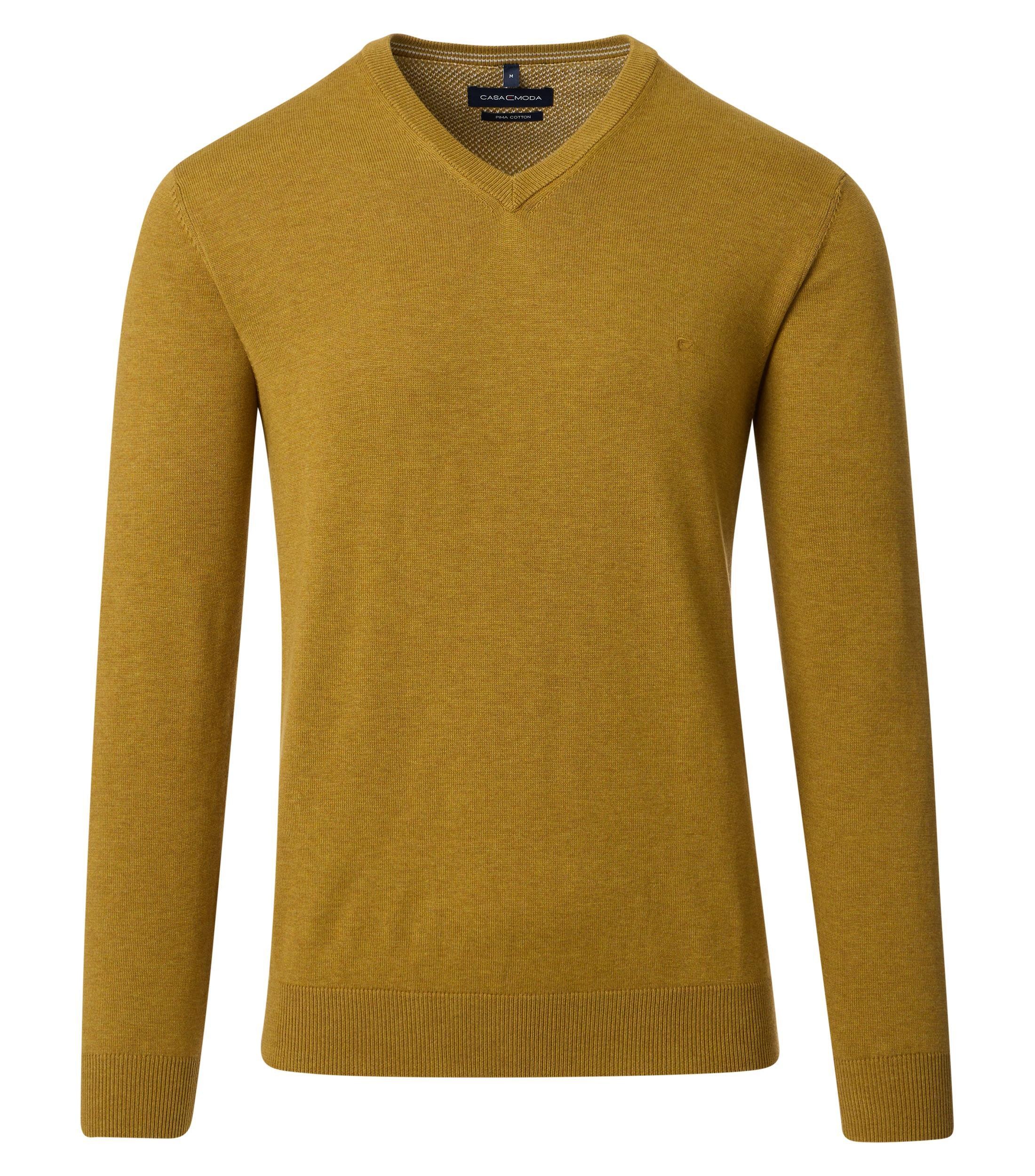 CASAMODA Strickpullover "CASAMODA Pullover uni" günstig online kaufen