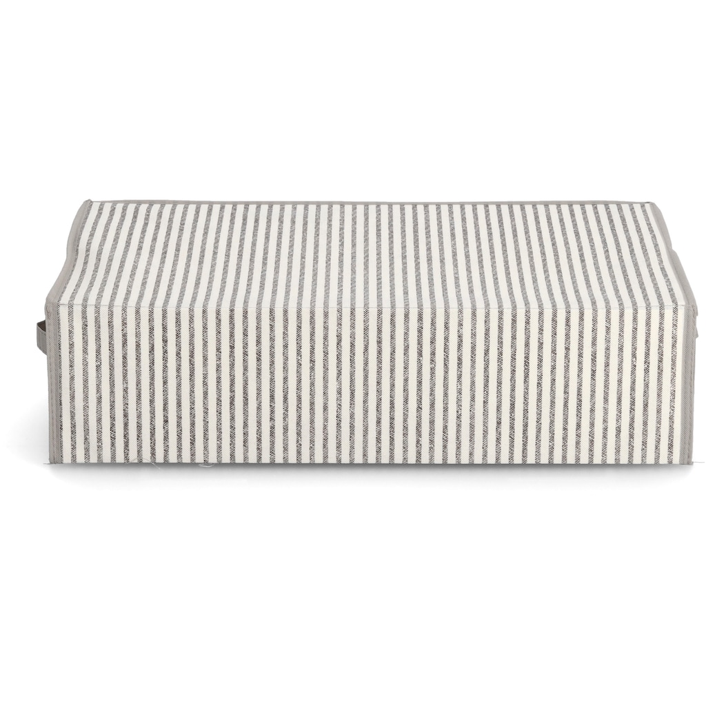 Zeller Present Aufbewahrungsbox »Stripes«, Vlies, beige