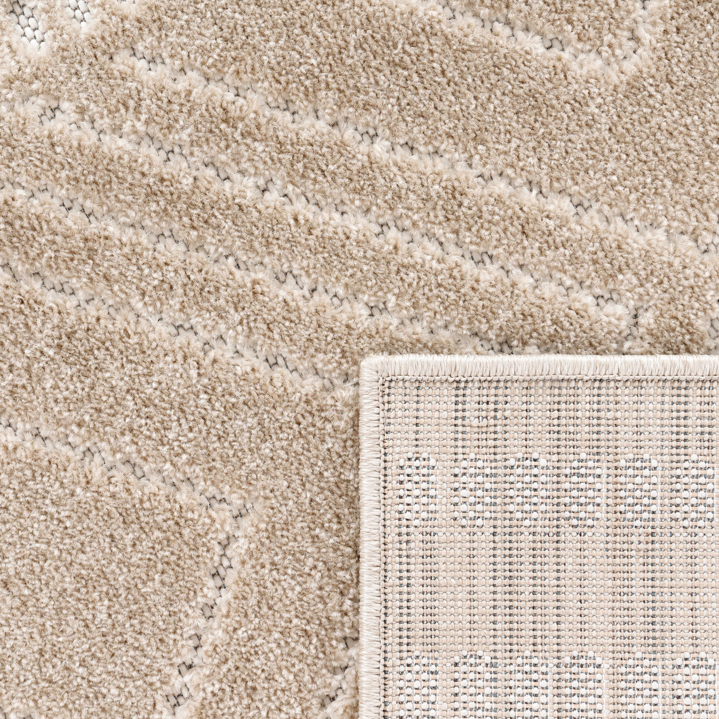 Paco Home Teppich »Stilo 866«, rechteckig, Hoch-Tief Effekt, Rauten, auch  als Läufer, In- und Outdoor geeignet bestellen | BAUR | Kurzflor-Teppiche