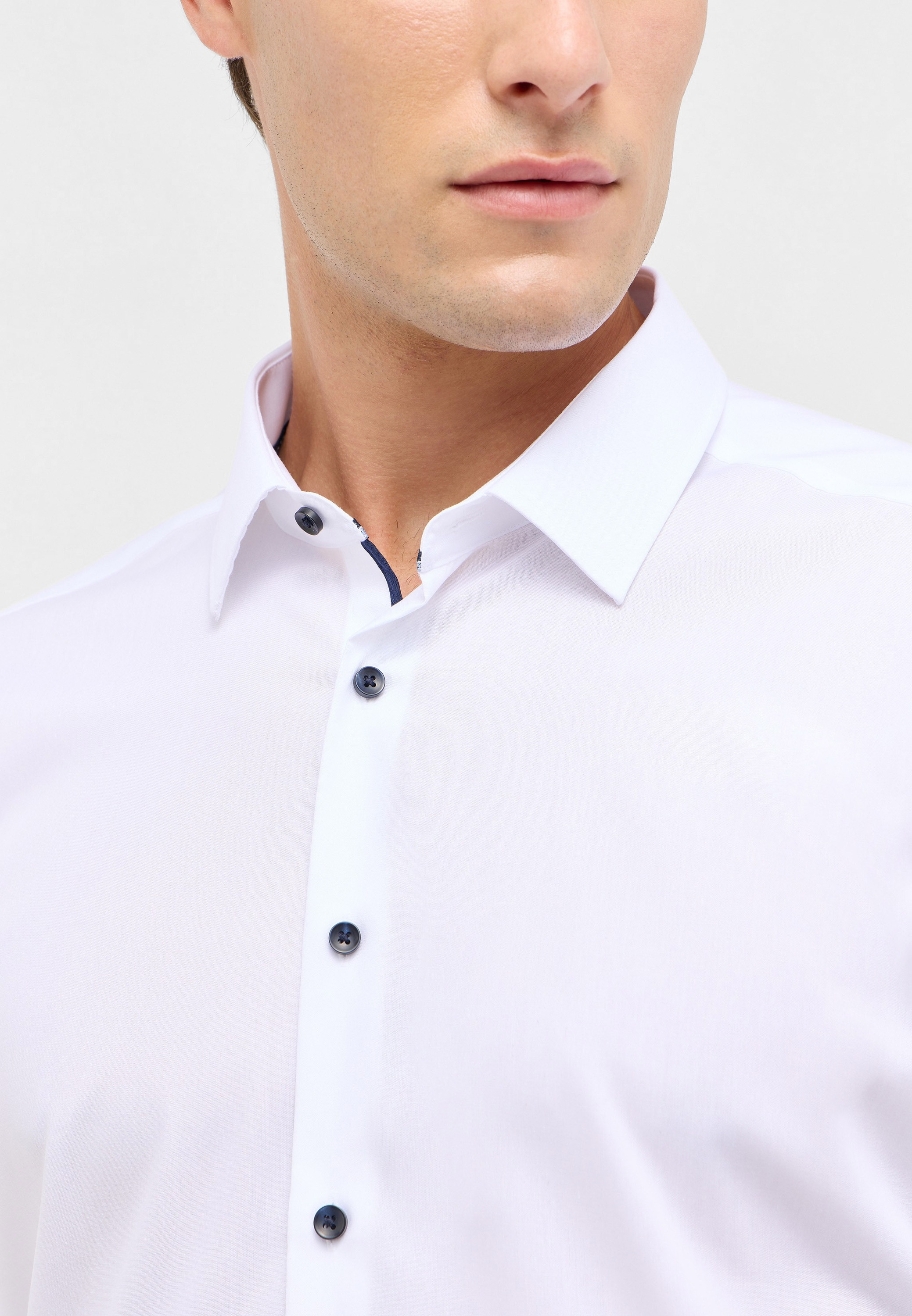 Thumbnail - Eterna Langarmhemd "SLIM FIT" NON IRON (bügelfrei)