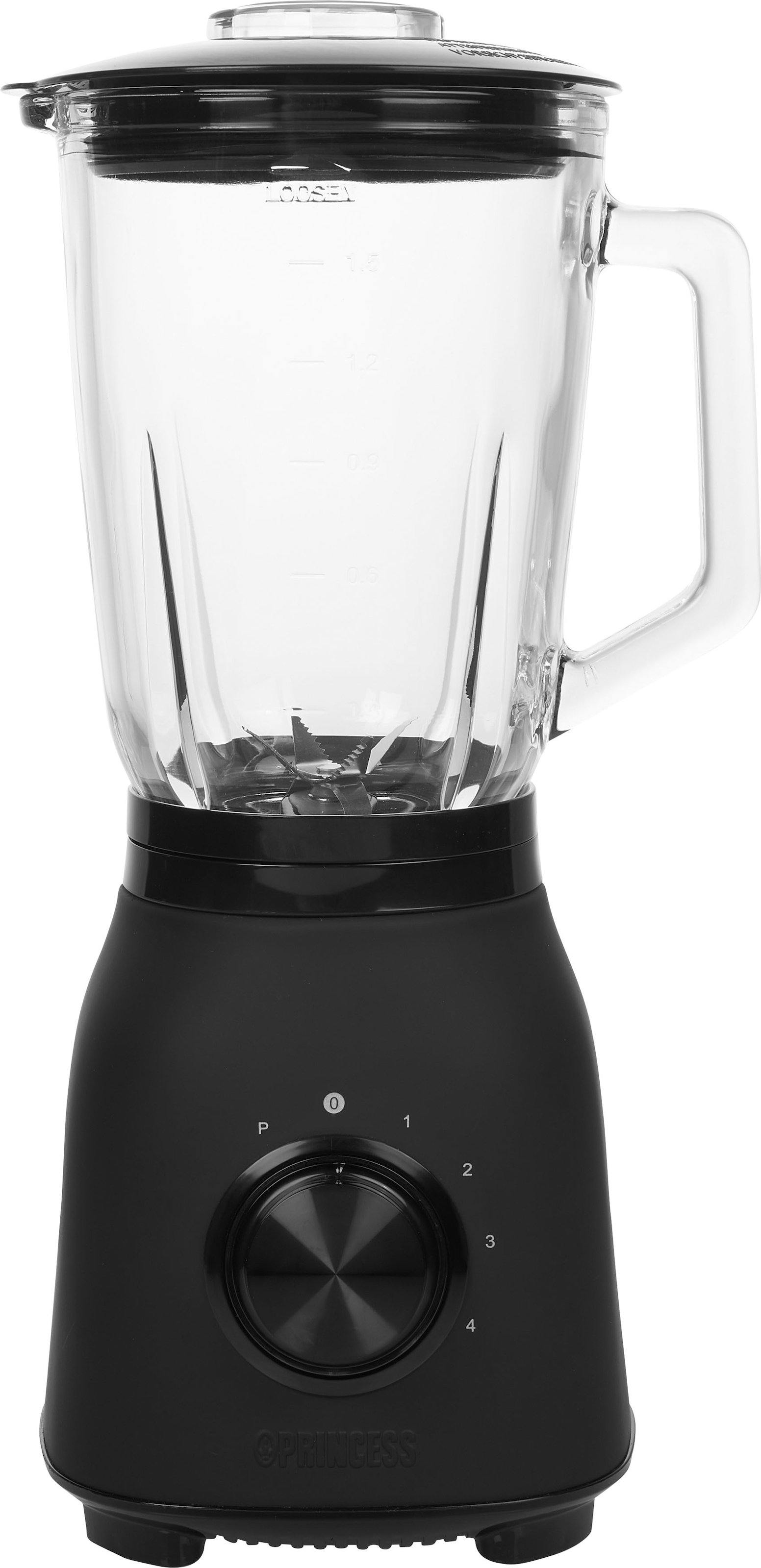 PRINCESS Standmixer »212092 Black Steel«, 1000 W