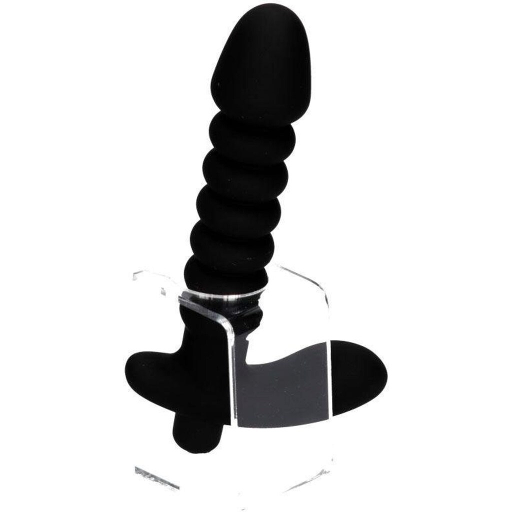 BLACK VELVETS Analdildo »BV Vibr. Plug Medium«, mit Vibro-Ei