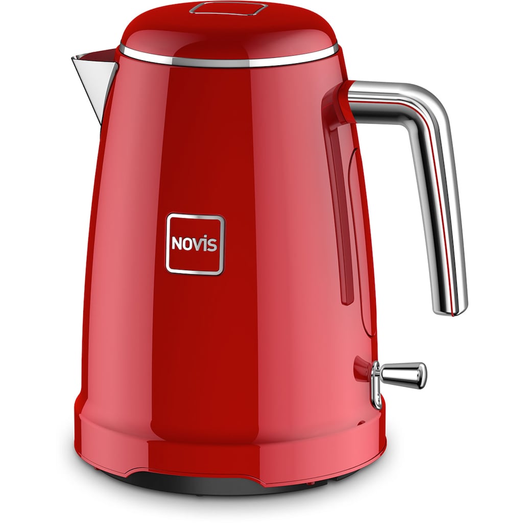 NOVIS Wasserkocher »K1 rot«, 1,6 l, 2400 W