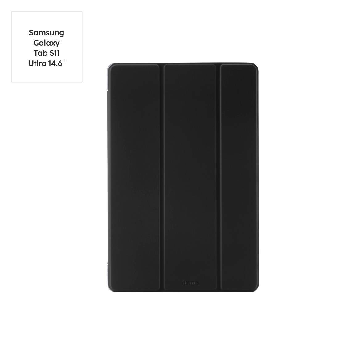 Hama Tablettasche »Tablethülle für Samsung Galaxy Tab S11 Ultra 14,6 Zoll Schwarz« Standfunktion, Stiftfach, Auto Wake Sleep, transparente Rückseite